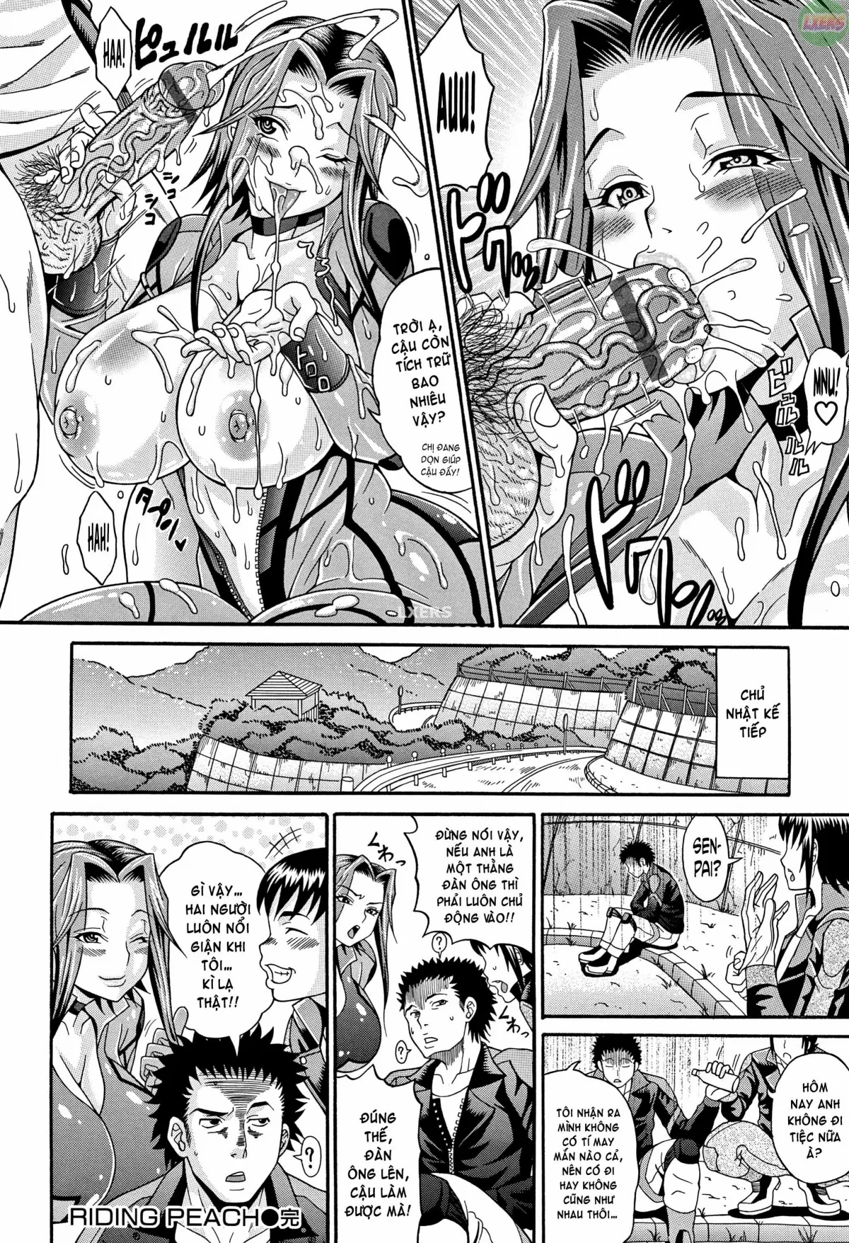HentaiVN.net - Ảnh 21 - Mamire Chichi [Sticky Tits Feel Hot All Over;] - Chap 9