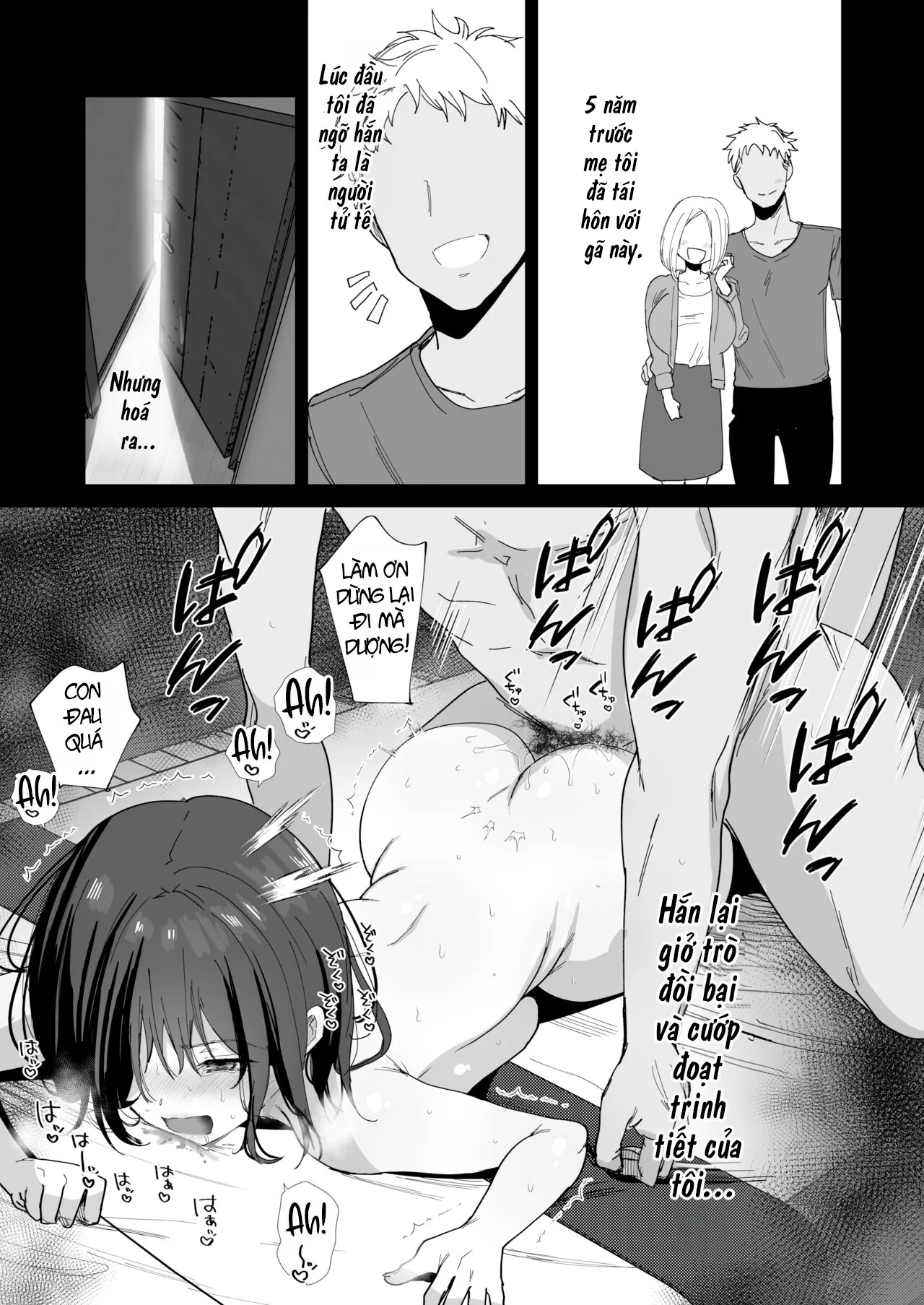 HentaiVN.net - Ảnh 11 - Boku no Kanojo wa Giri no Chichi ni Nando mo Okasarete ita [僕の彼女は義理の父に何度も犯されていた] - Oneshot