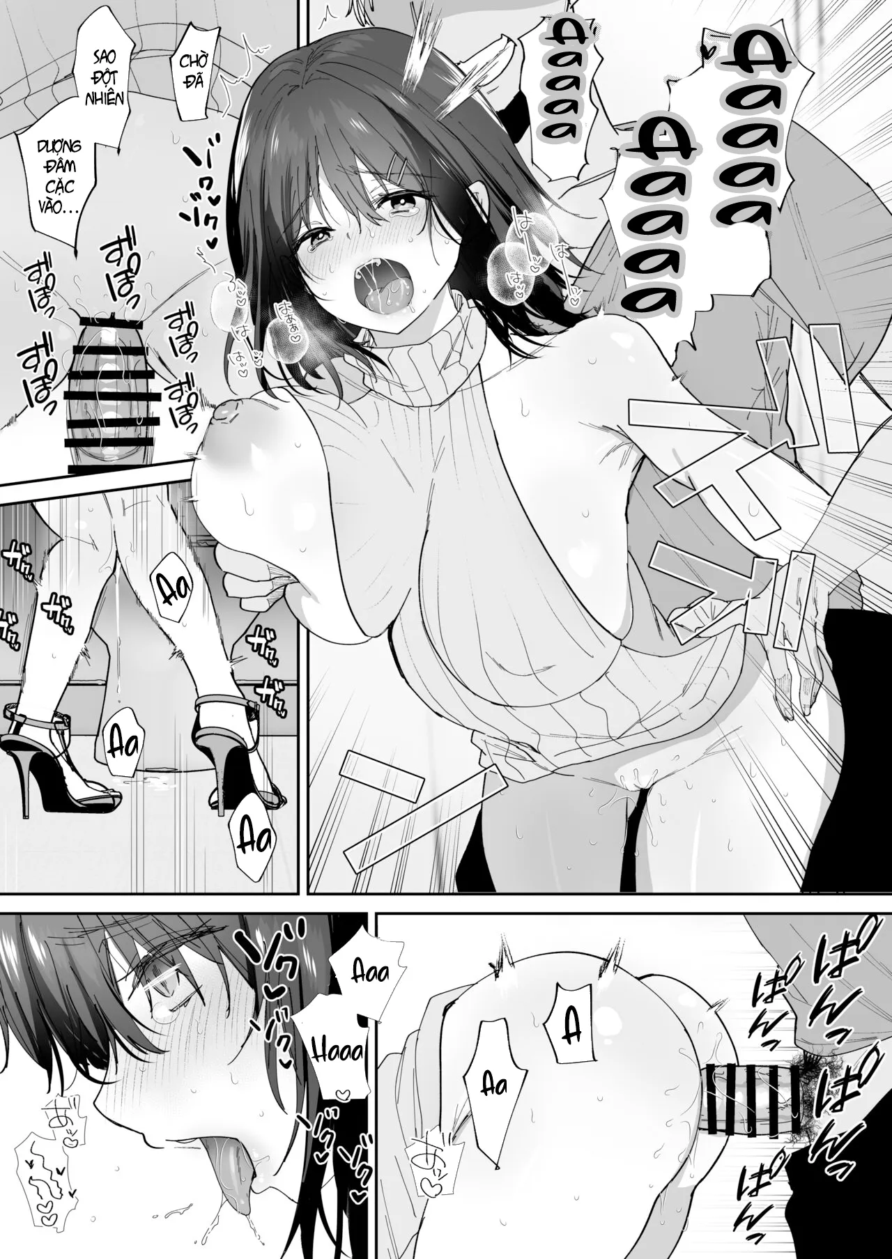 HentaiVN.net - Ảnh 35 - Boku no Kanojo wa Giri no Chichi ni Nando mo Okasarete ita [僕の彼女は義理の父に何度も犯されていた] - Oneshot