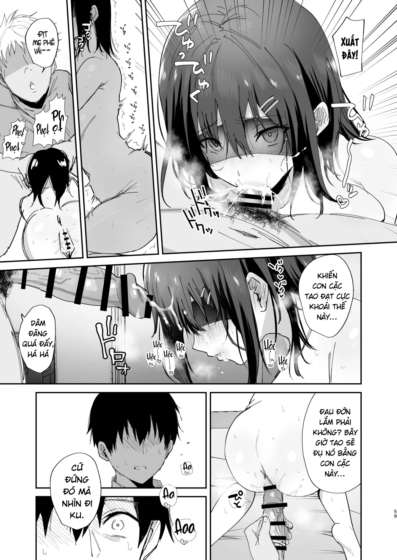 HentaiVN.net - Ảnh 59 - Boku no Kanojo wa Giri no Chichi ni Nando mo Okasarete ita [僕の彼女は義理の父に何度も犯されていた] - Oneshot