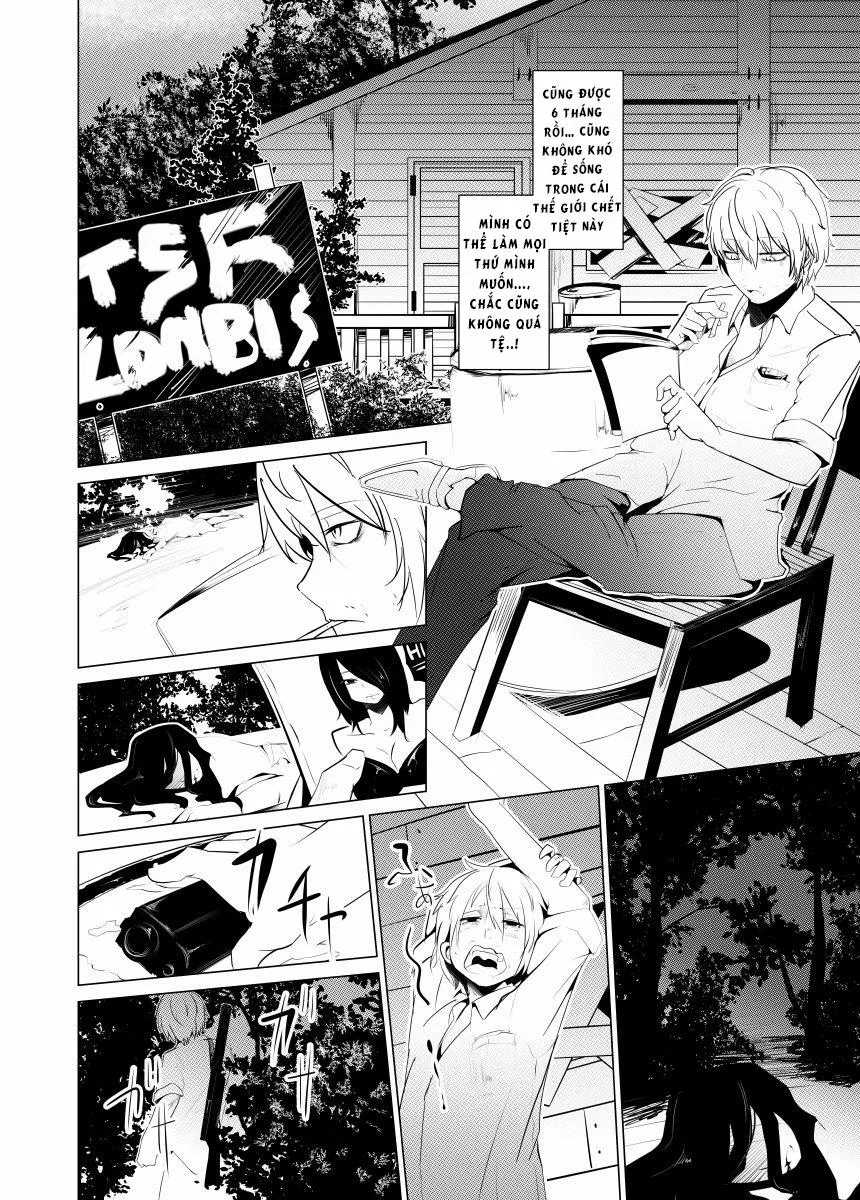 HentaiVN.net - Ảnh 3 - Nyotaika Zombie de Doutei Sotsugyou - Chương 2