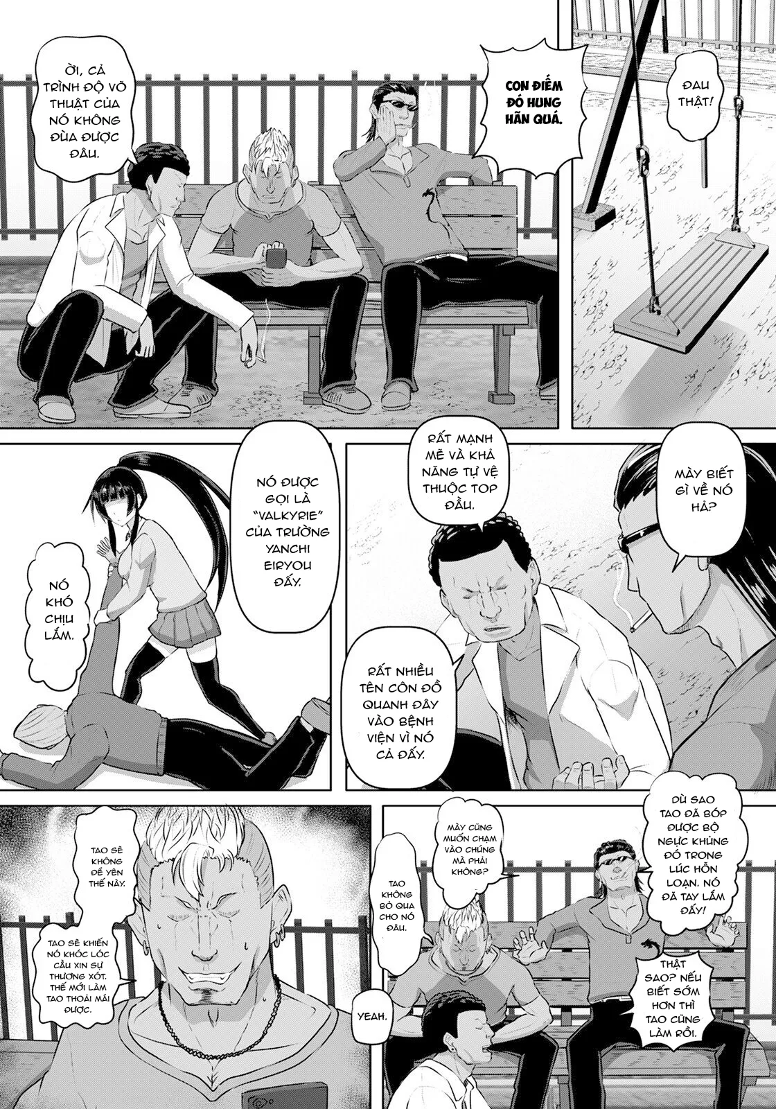 HentaiVN.net - Ảnh 3 - Cưỡng hiếp em nữ sinh đanh đá [Kakutou JK Wakara SEX] - Oneshot