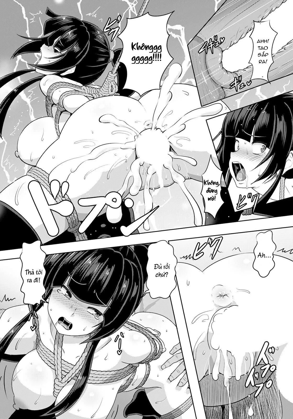 HentaiVN.net - Ảnh 8 - Cưỡng hiếp em nữ sinh đanh đá [Kakutou JK Wakara SEX] - Oneshot