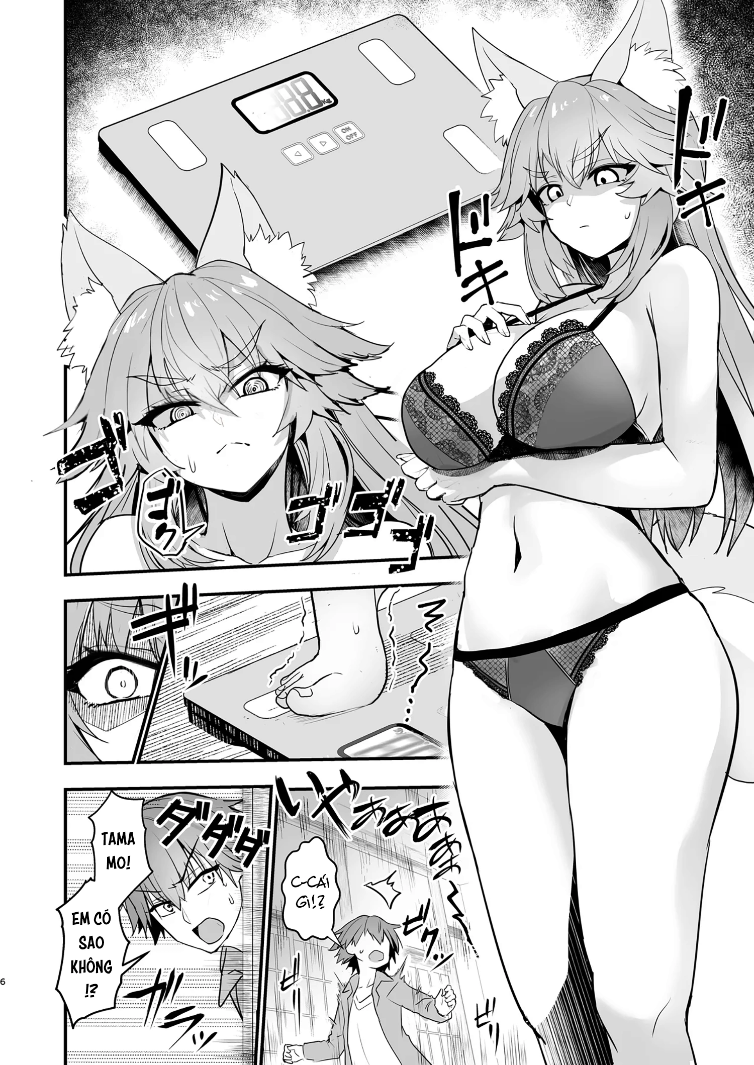 HentaiVN.net - Ảnh 6 - Bài tập giữ dáng của Tamamo - Một bắn là nằm.