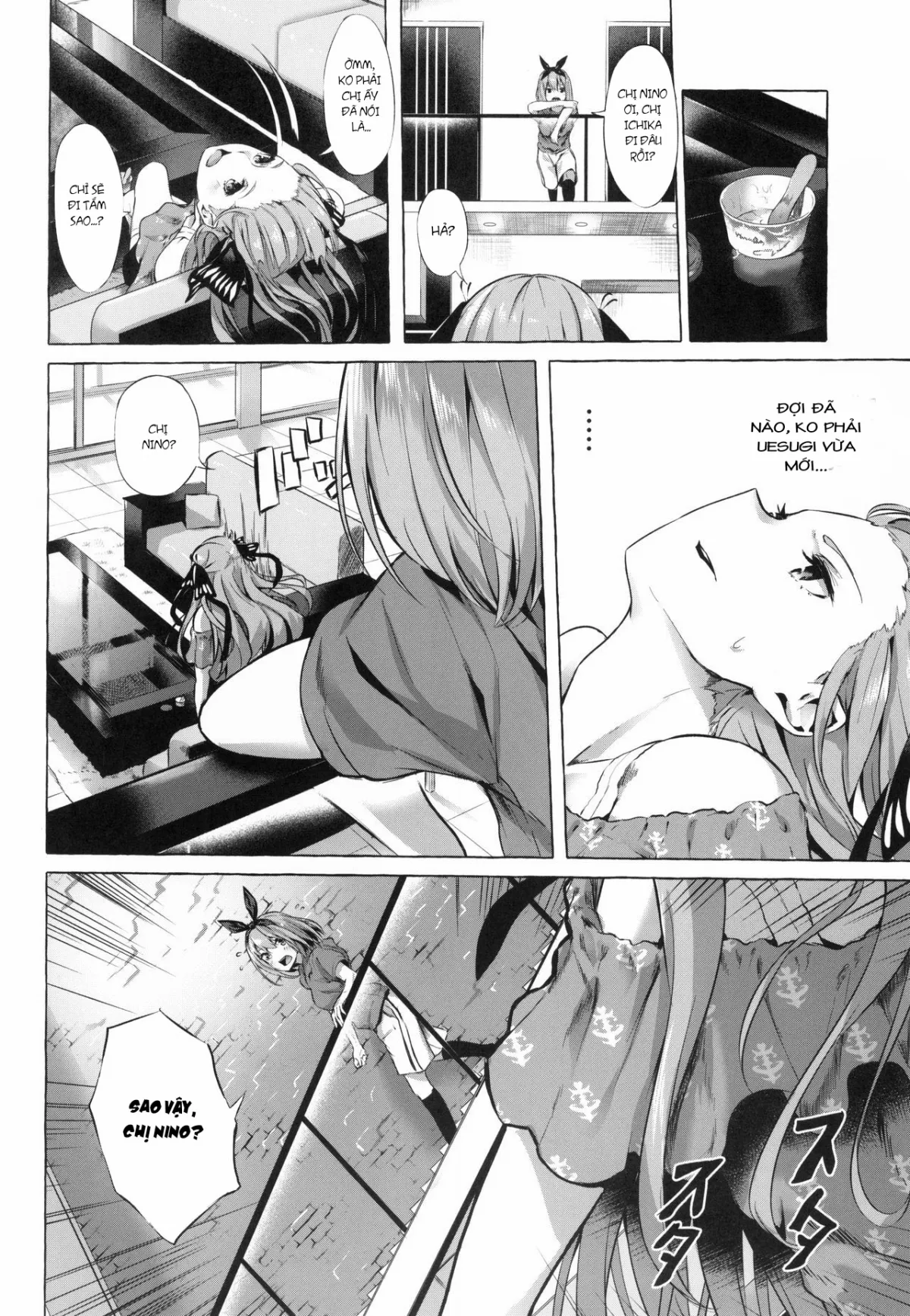 HentaiVN.net - Ảnh 9 - Giấc Mộng Vàng Với Chị Em Sinh Năm (Gotoubun no Hanayome) [Gotoubun no Sorayume | A Five-Part Fantasy (Gotoubun no Hanayome); 五等分の空夢 (五等分の花嫁)] - Phần 1