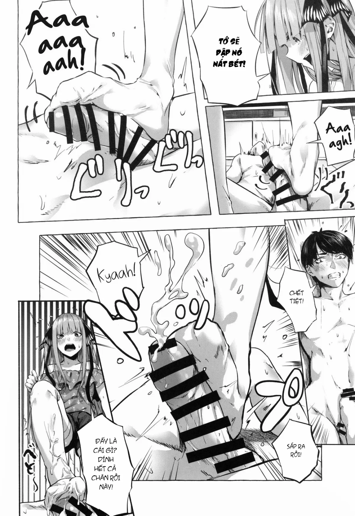 HentaiVN.net - Ảnh 15 - Giấc Mộng Vàng Với Chị Em Sinh Năm (Gotoubun no Hanayome) [Gotoubun no Sorayume | A Five-Part Fantasy (Gotoubun no Hanayome); 五等分の空夢 (五等分の花嫁)] - Phần 1