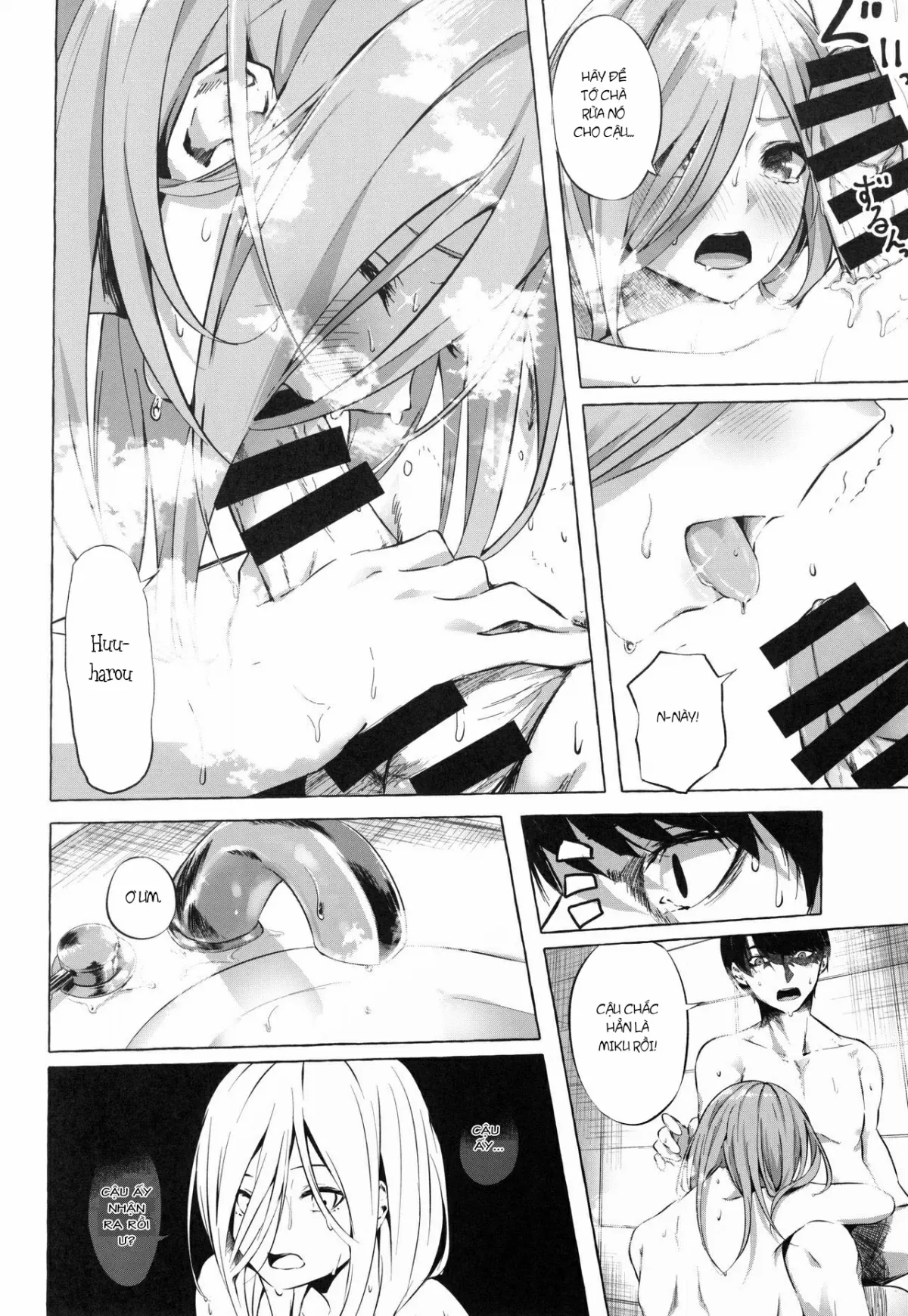 HentaiVN.net - Ảnh 7 - Giấc Mộng Vàng Với Chị Em Sinh Năm (Gotoubun no Hanayome) [Gotoubun no Sorayume | A Five-Part Fantasy (Gotoubun no Hanayome); 五等分の空夢 (五等分の花嫁)] - Phần 1