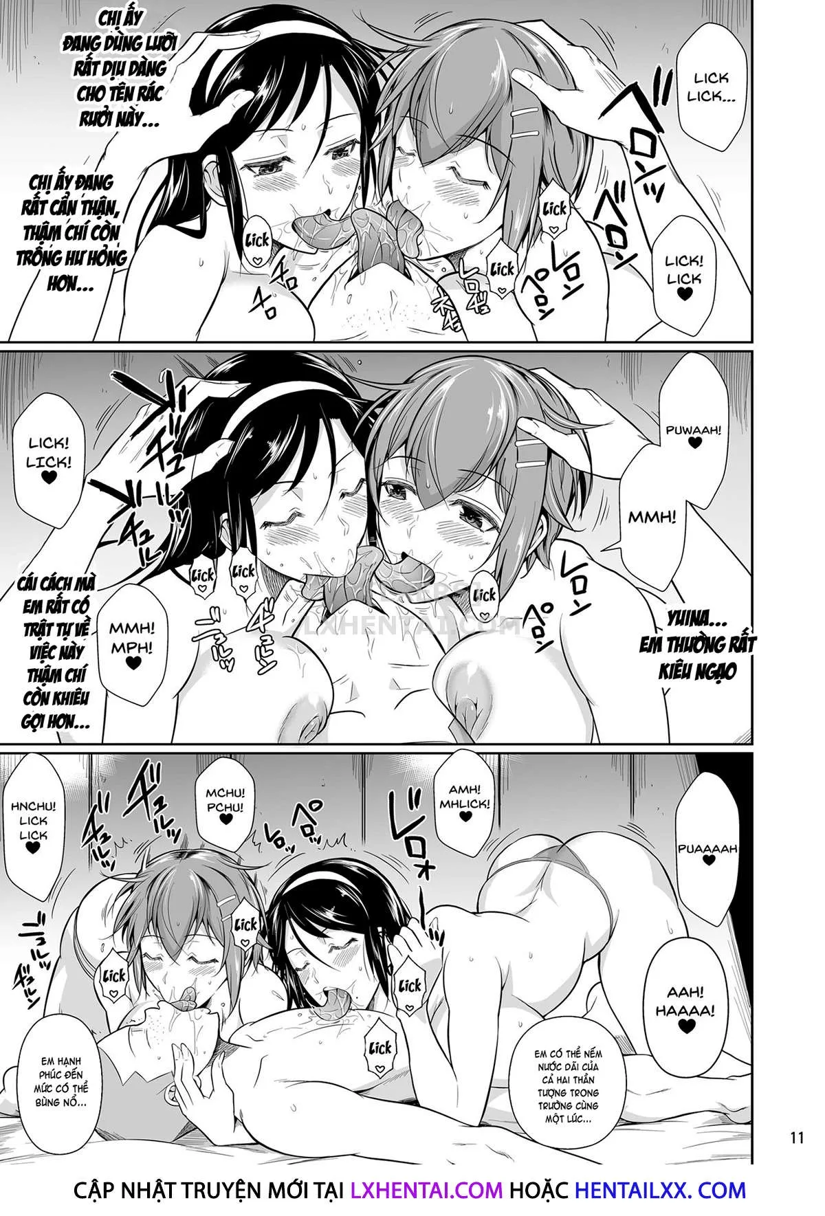 HentaiVN.net - Ảnh 13 - Touchuukasou 8 ~Shinyuu No Shimai O Musaboru Natsu~ Saishuushou - Chap 13