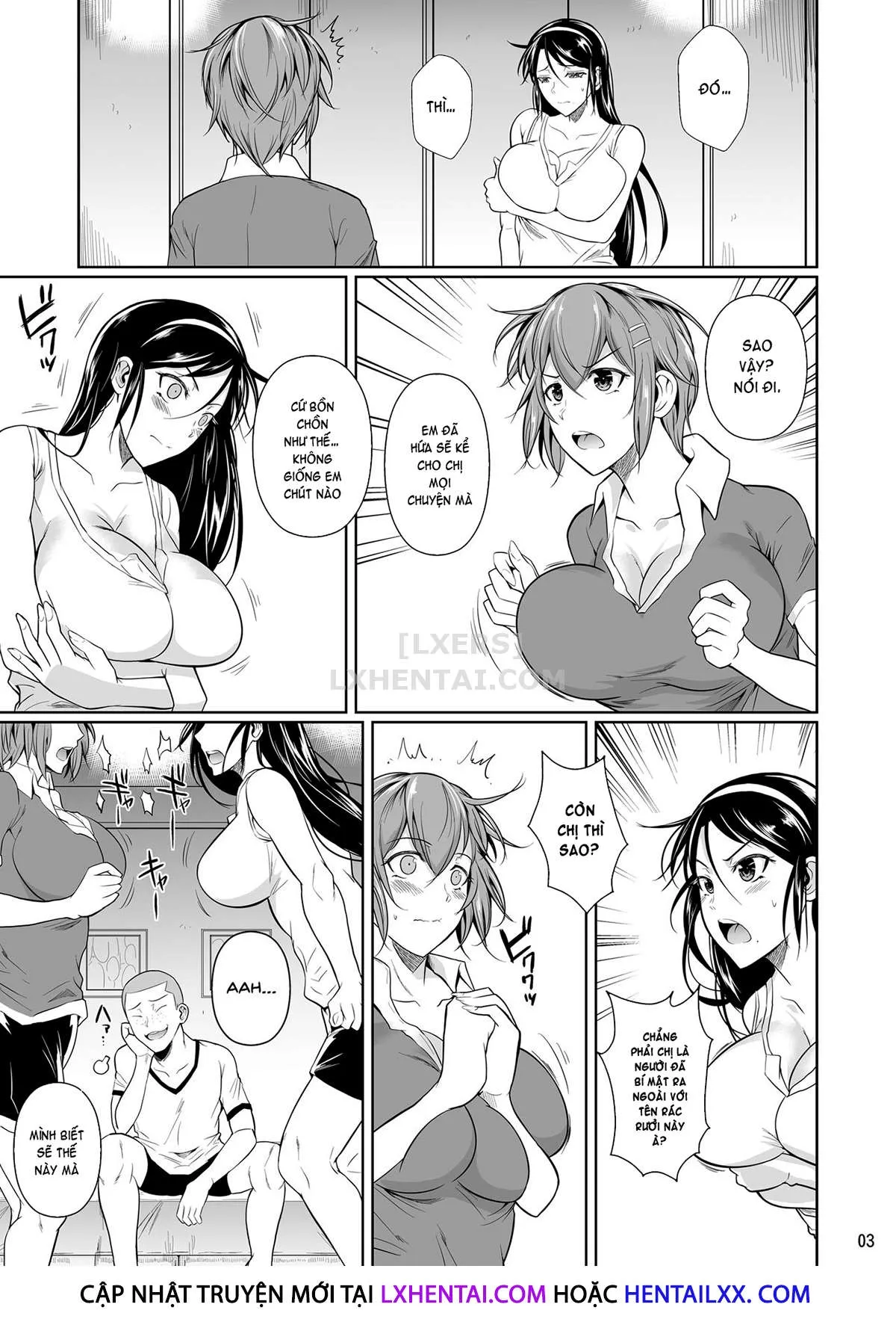 HentaiVN.net - Ảnh 5 - Touchuukasou 8 ~Shinyuu No Shimai O Musaboru Natsu~ Saishuushou - Chap 13