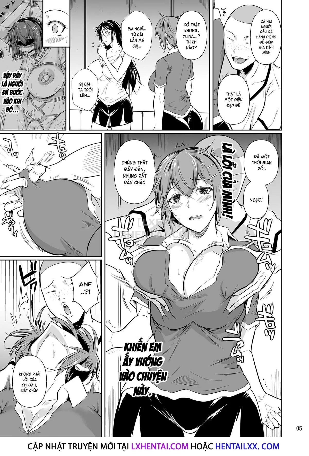 HentaiVN.net - Ảnh 7 - Touchuukasou 8 ~Shinyuu No Shimai O Musaboru Natsu~ Saishuushou - Chap 13