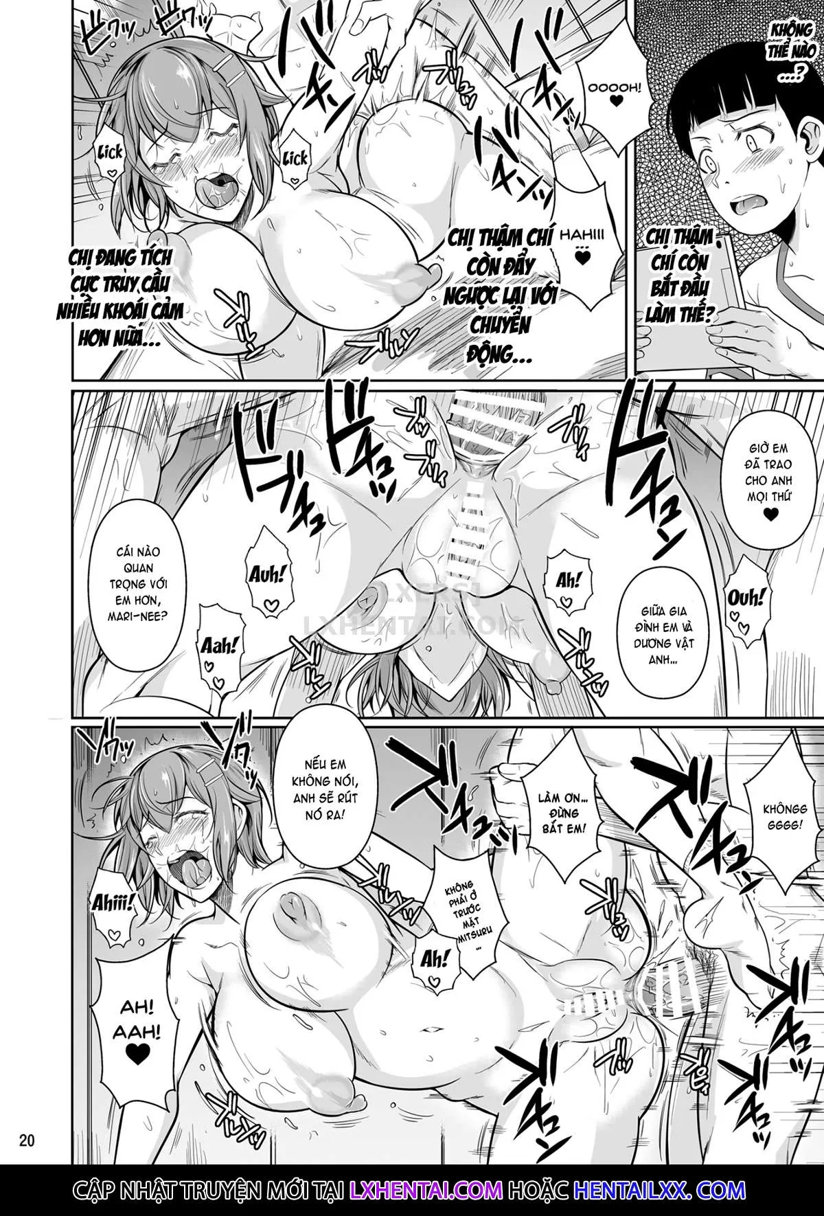HentaiVN.net - Ảnh 22 - Touchuukasou 8 ~Shinyuu No Shimai O Musaboru Natsu~ Saishuushou - Chap 14 - END