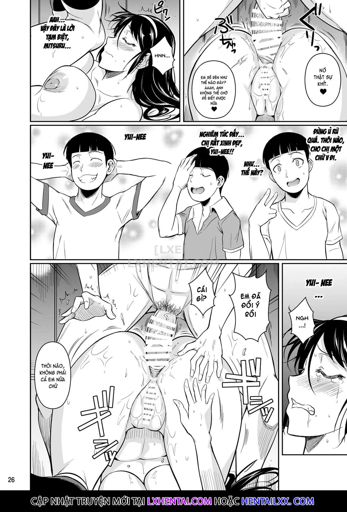 HentaiVN.net - Ảnh 28 - Touchuukasou 8 ~Shinyuu No Shimai O Musaboru Natsu~ Saishuushou - Chap 14 - END