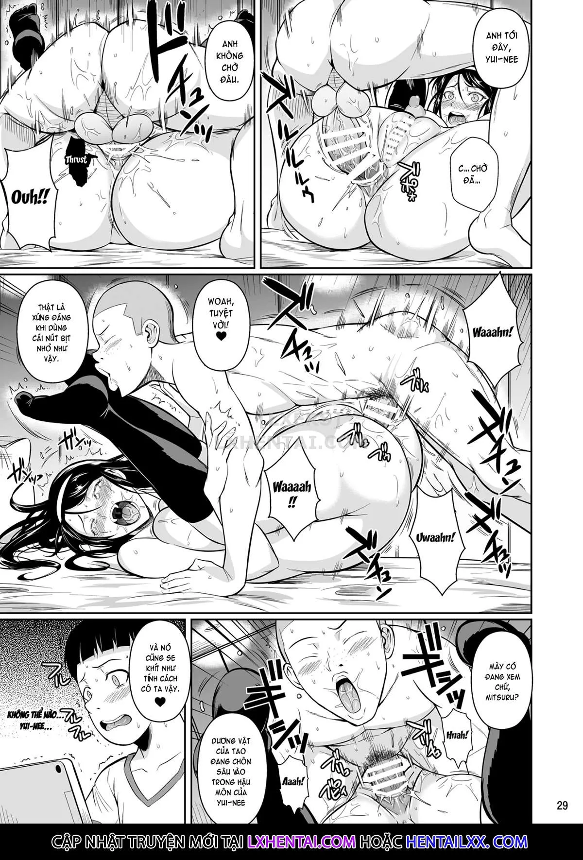 HentaiVN.net - Ảnh 31 - Touchuukasou 8 ~Shinyuu No Shimai O Musaboru Natsu~ Saishuushou - Chap 14 - END