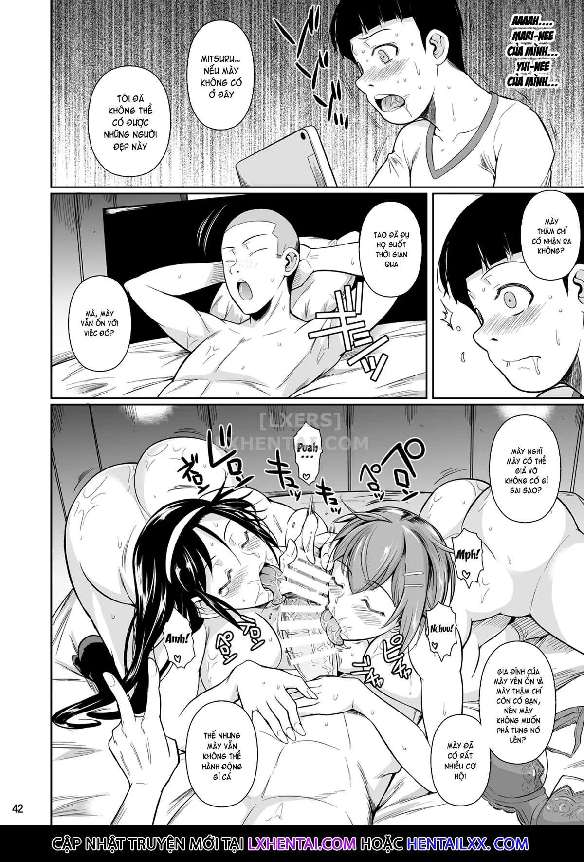 HentaiVN.net - Ảnh 44 - Touchuukasou 8 ~Shinyuu No Shimai O Musaboru Natsu~ Saishuushou - Chap 14 - END