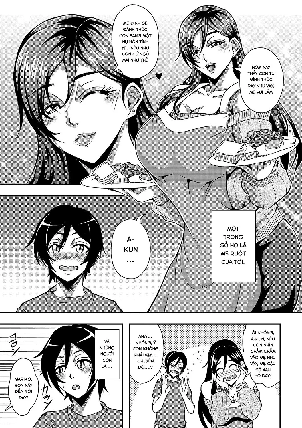 HentaiVN.net - Ảnh 4 - Boku to Succubus Mama-tachi to no Harem Life - Chap 1