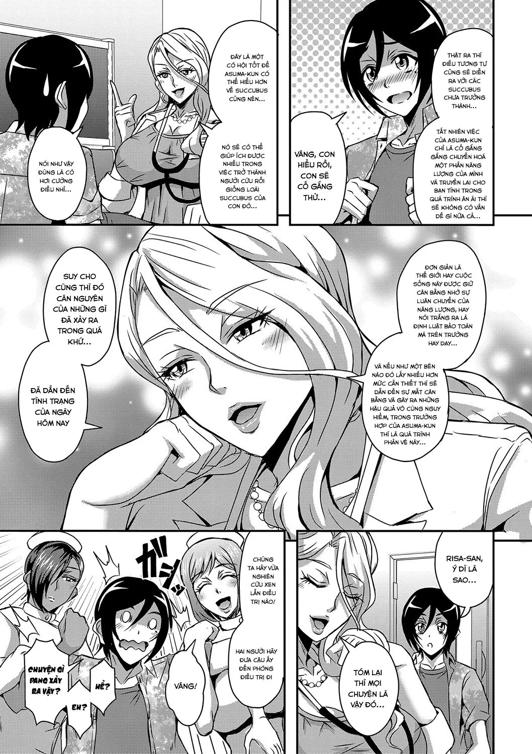 HentaiVN.net - Ảnh 6 - Boku to Succubus Mama-tachi to no Harem Life - Chap 2