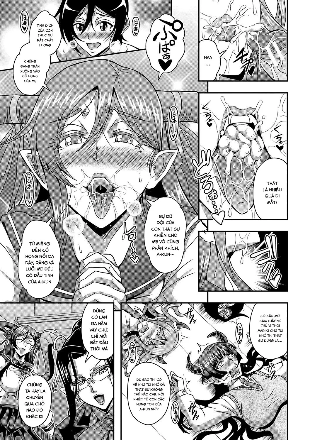HentaiVN.net - Ảnh 14 - Boku to Succubus Mama-tachi to no Harem Life - Chap 3