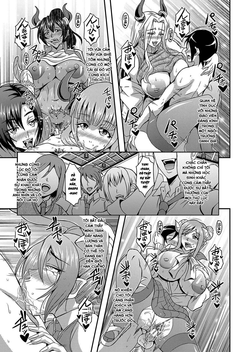 HentaiVN.net - Ảnh 24 - Boku to Succubus Mama-tachi to no Harem Life - Chap 3