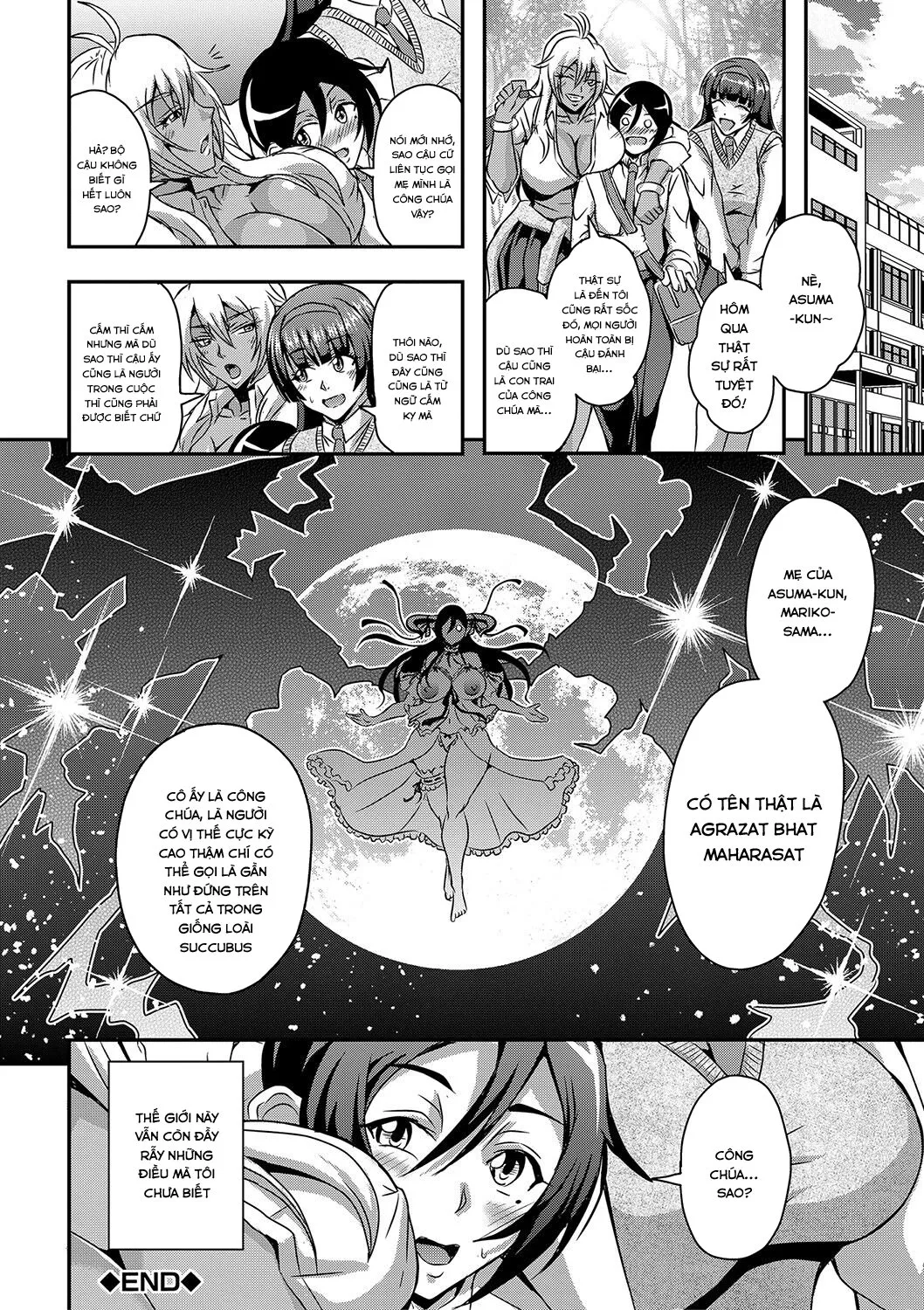 HentaiVN.net - Ảnh 29 - Boku to Succubus Mama-tachi to no Harem Life - Chap 3