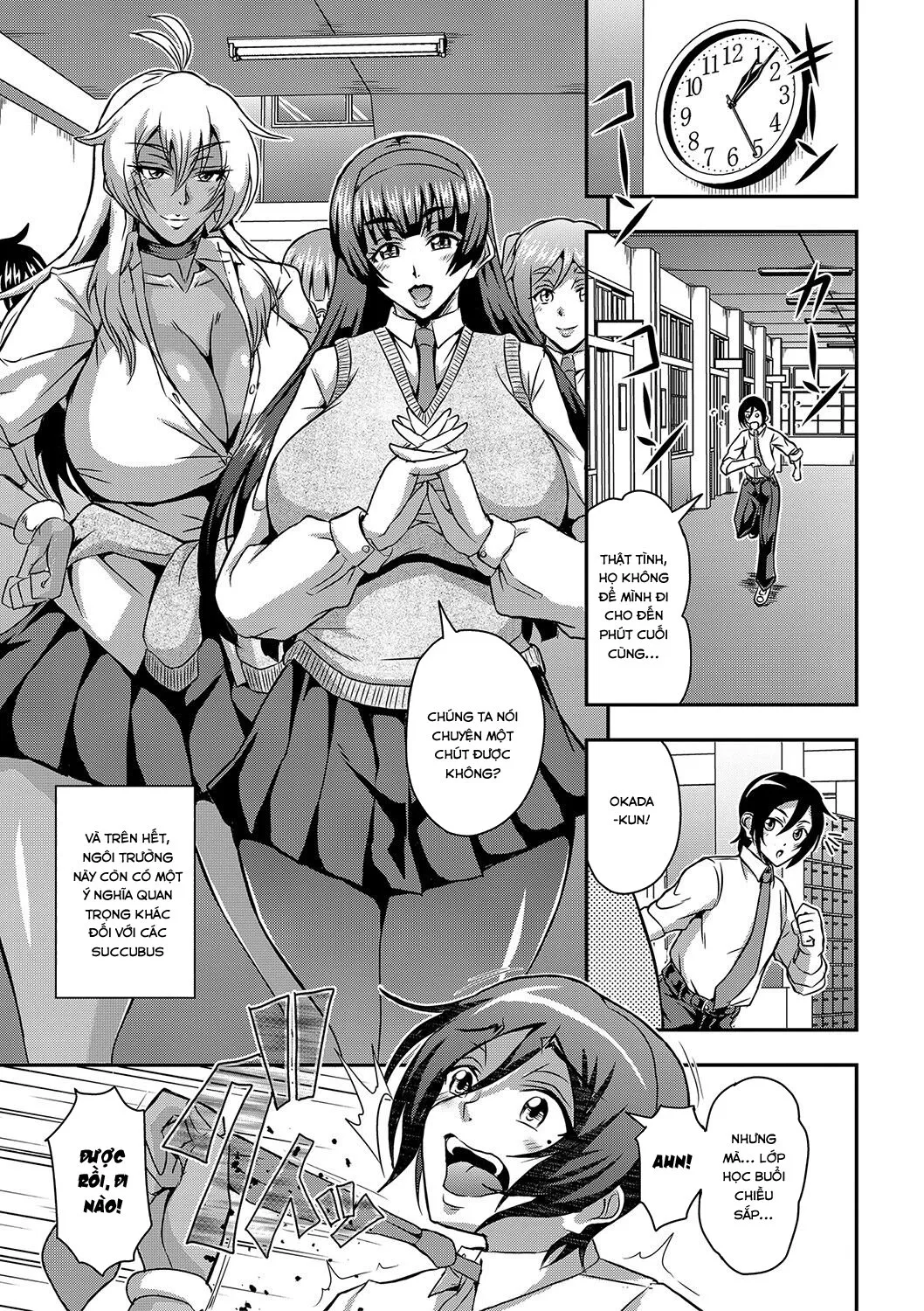 HentaiVN.net - Ảnh 4 - Boku to Succubus Mama-tachi to no Harem Life - Chap 3