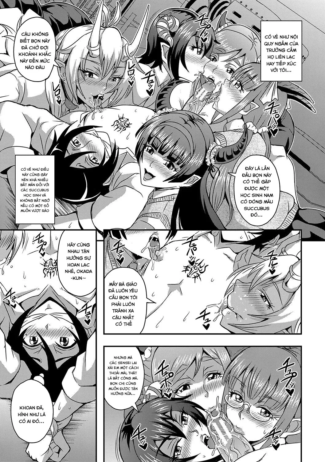 HentaiVN.net - Ảnh 6 - Boku to Succubus Mama-tachi to no Harem Life - Chap 3