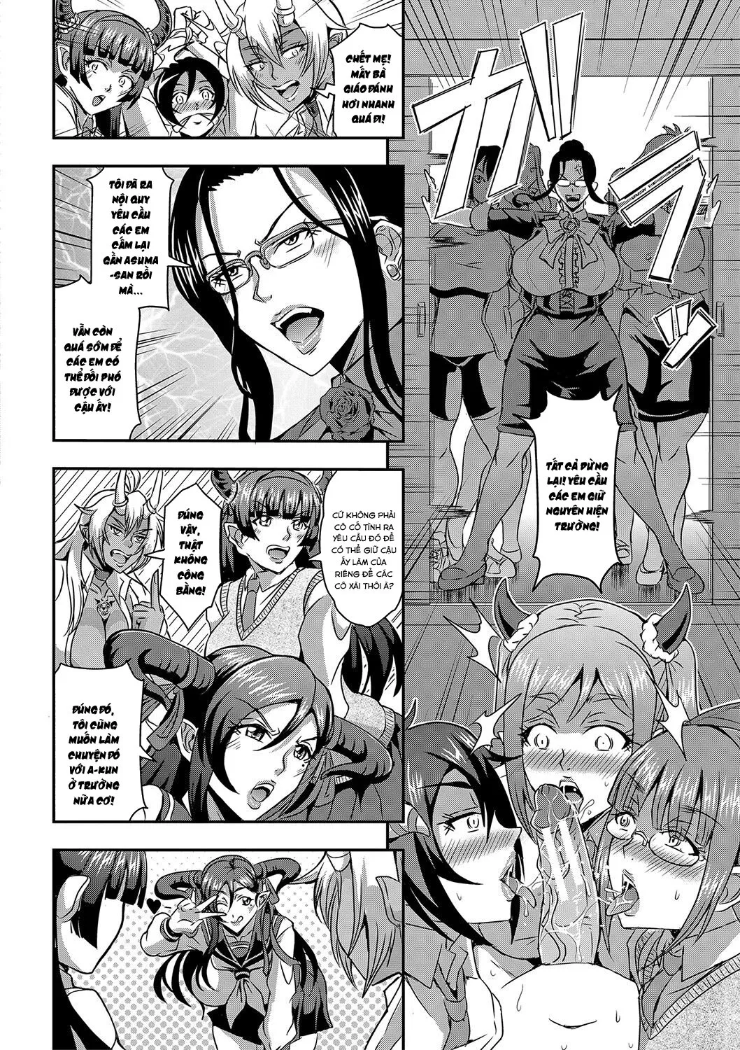 HentaiVN.net - Ảnh 7 - Boku to Succubus Mama-tachi to no Harem Life - Chap 3