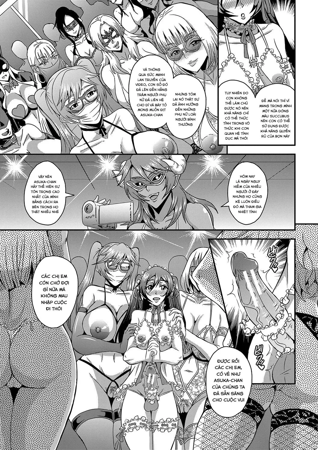 HentaiVN.net - Ảnh 8 - Boku to Succubus Mama-tachi to no Harem Life - Chap 4