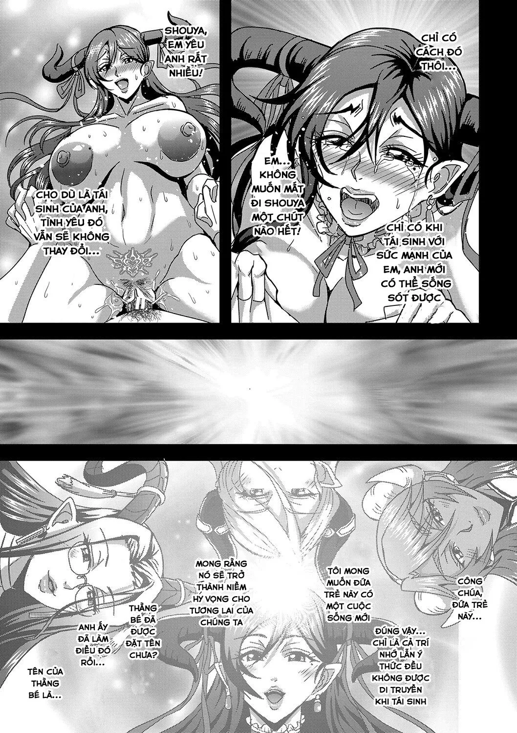 HentaiVN.net - Ảnh 16 - Boku to Succubus Mama-tachi to no Harem Life - Chap 5
