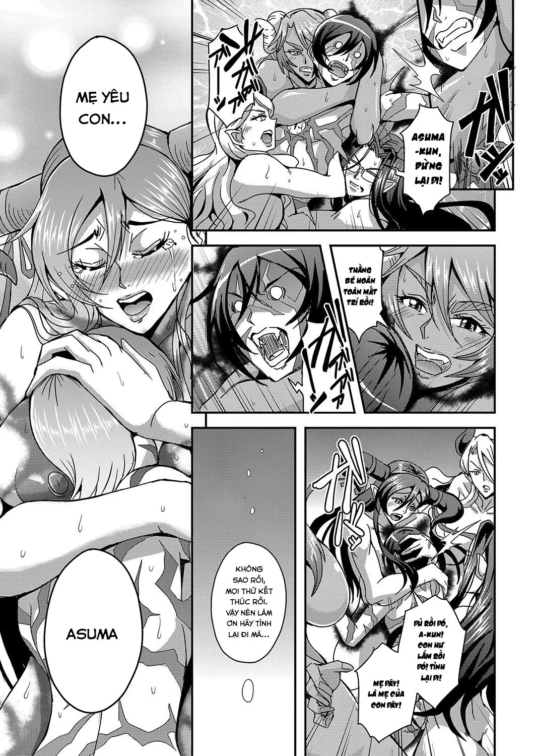 HentaiVN.net - Ảnh 26 - Boku to Succubus Mama-tachi to no Harem Life - Chap 5