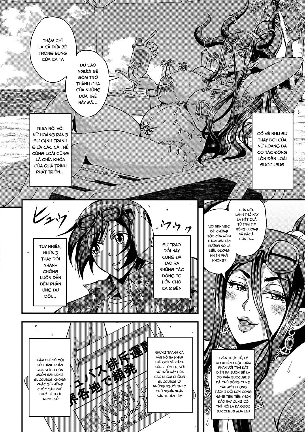 HentaiVN.net - Ảnh 3 - Boku to Succubus Mama-tachi to no Harem Life - Chap 6