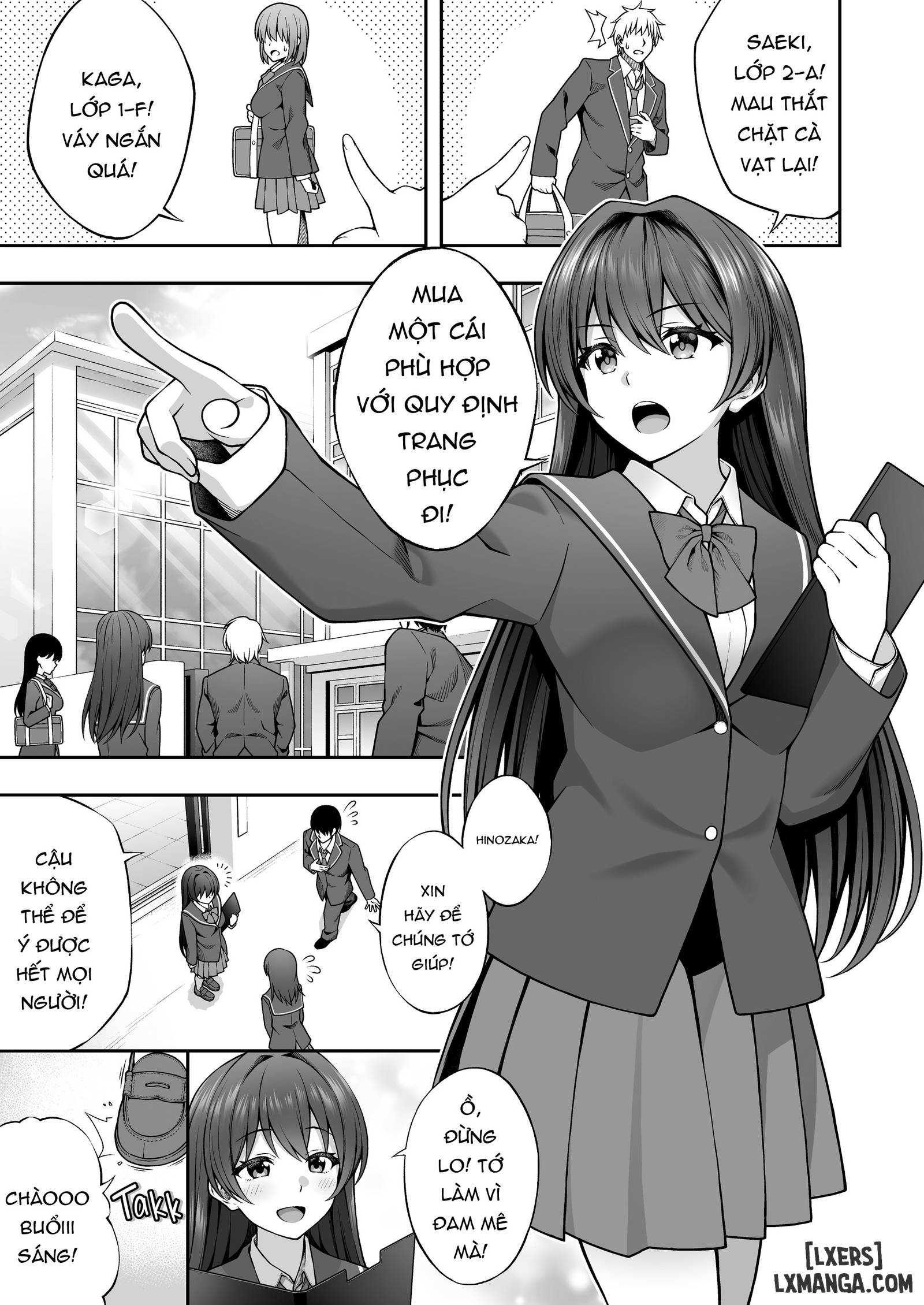 HentaiVN.net - Ảnh 3 - Thanks to Hypnotism, I Had the Serious-Looking Student Council President in the Palm of My Hands - Oneshot