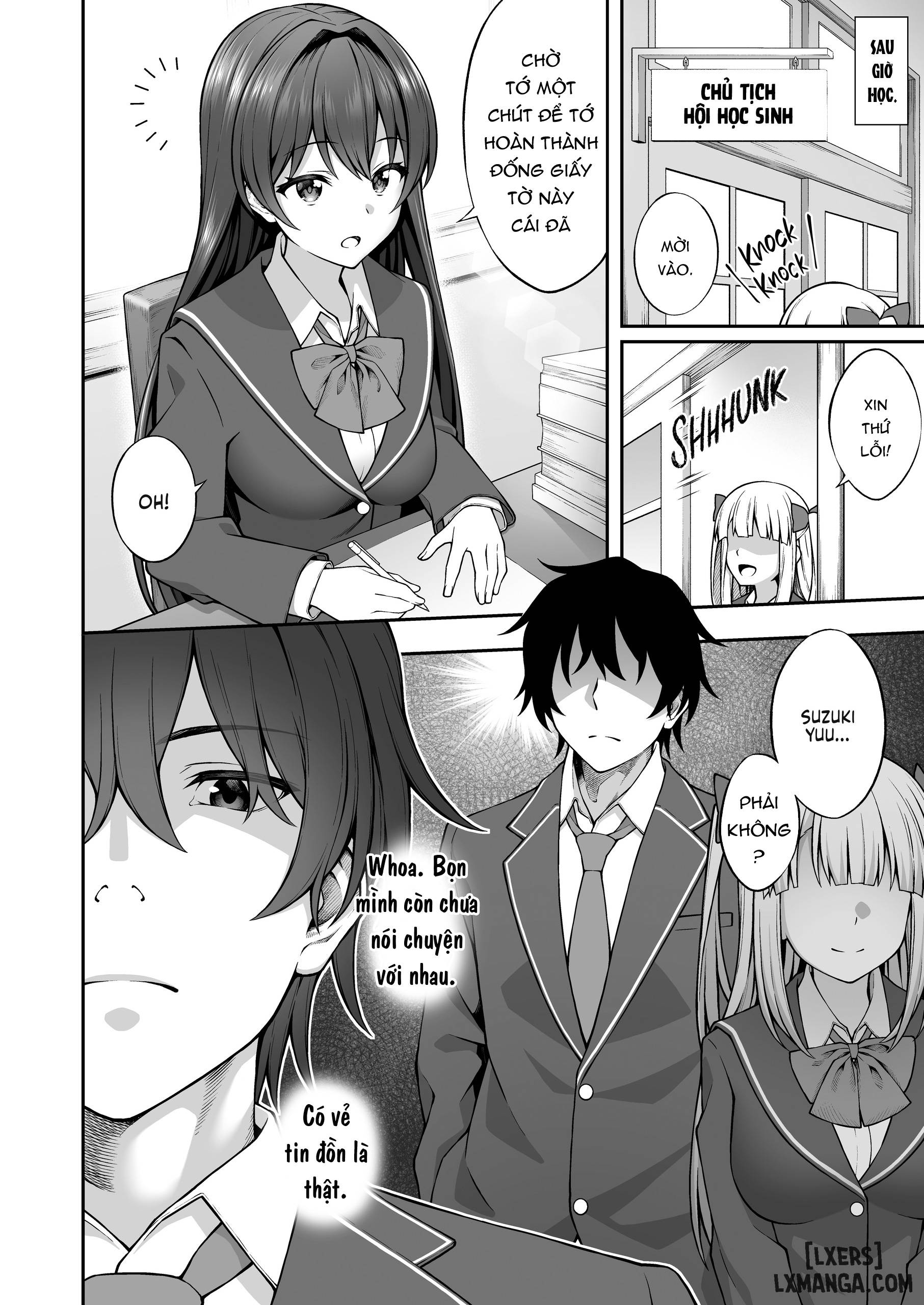 HentaiVN.net - Ảnh 6 - Thanks to Hypnotism, I Had the Serious-Looking Student Council President in the Palm of My Hands - Oneshot