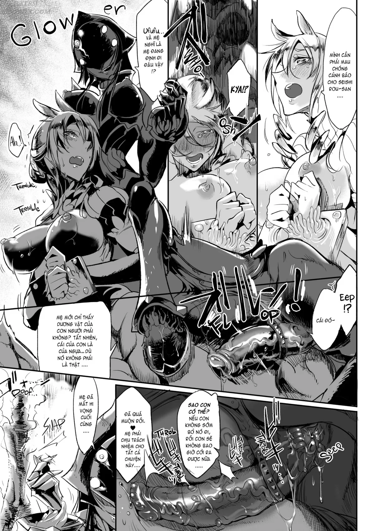 HentaiVN.net - Ảnh 11 - Does This Strange Body Please You? - Chap 5