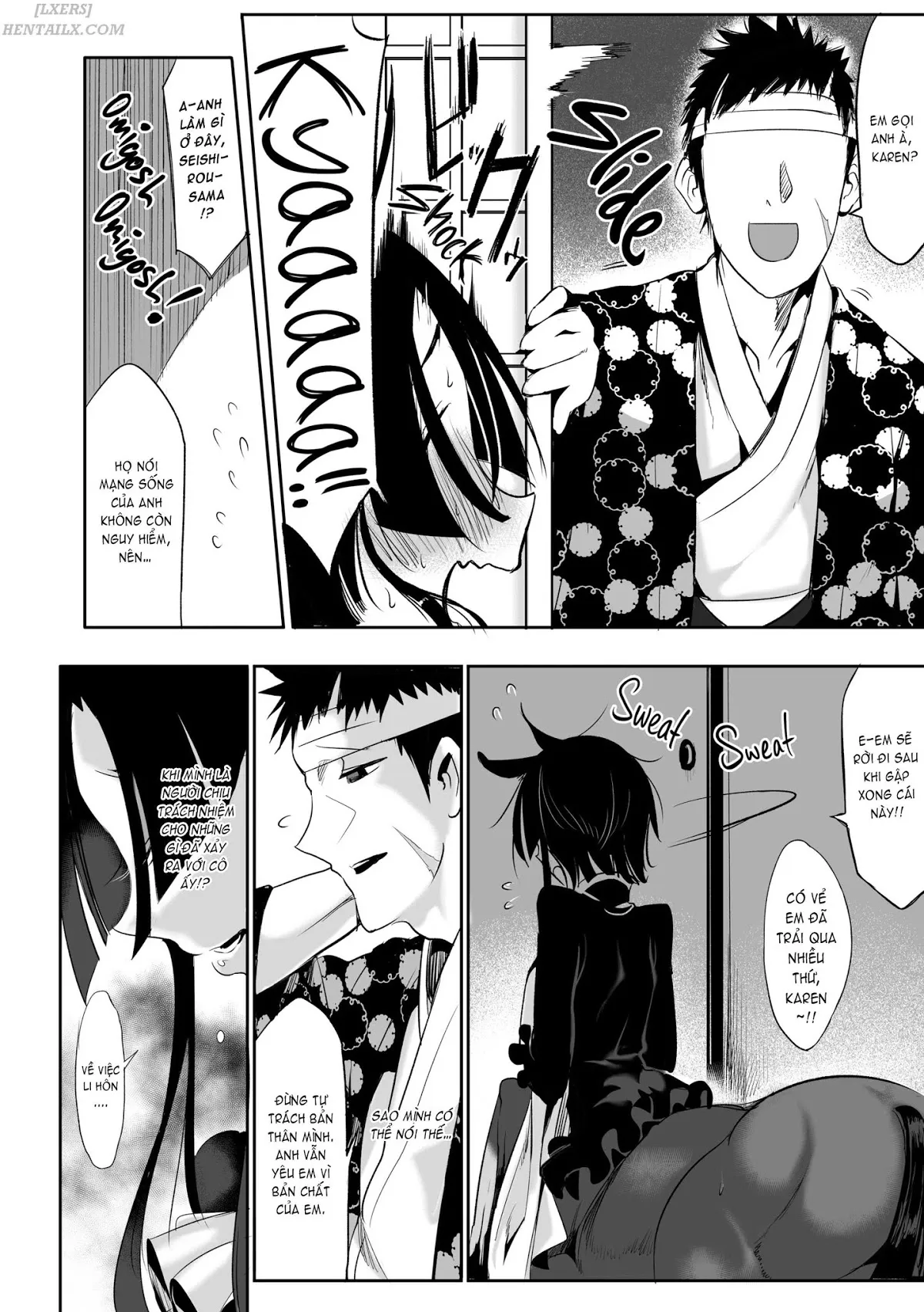 HentaiVN.net - Ảnh 8 - Does This Strange Body Please You? - Chap 6