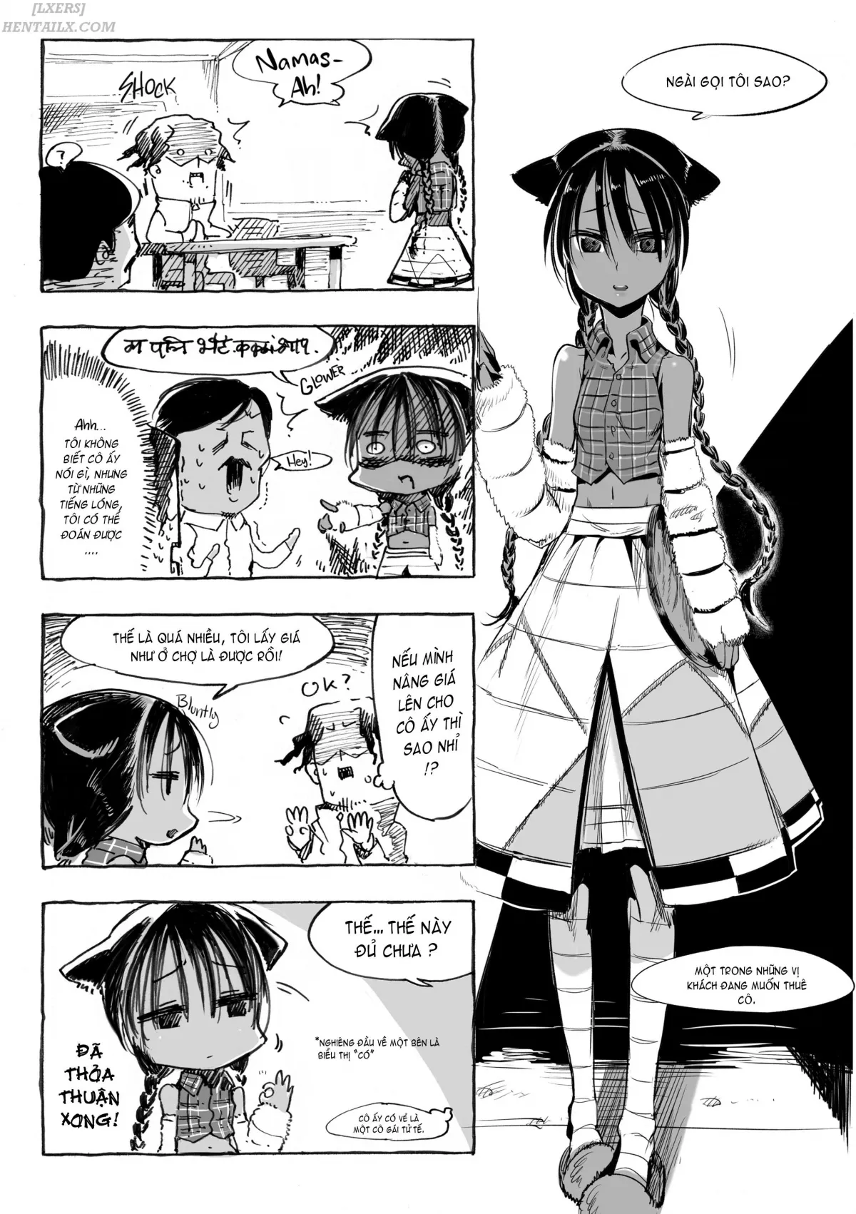 HentaiVN.net - Ảnh 18 - Does This Strange Body Please You? - Chap 8