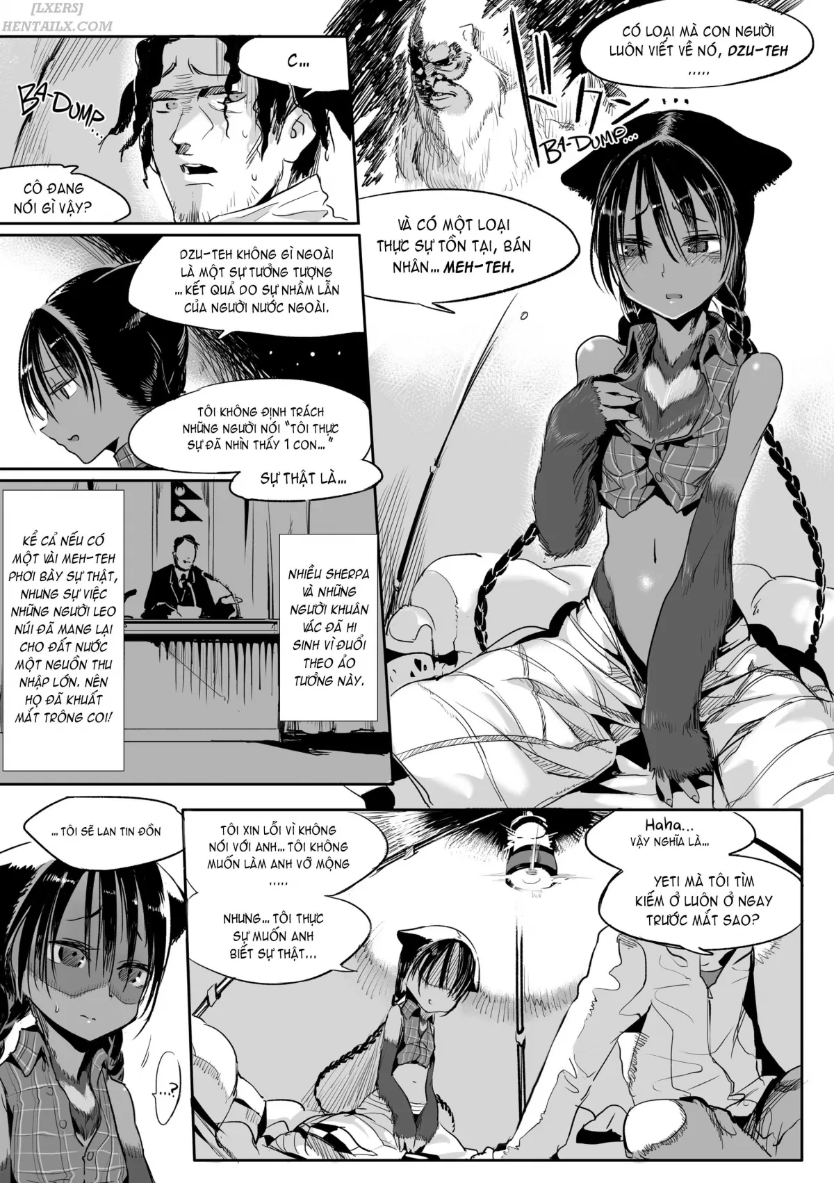 HentaiVN.net - Ảnh 23 - Does This Strange Body Please You? - Chap 8