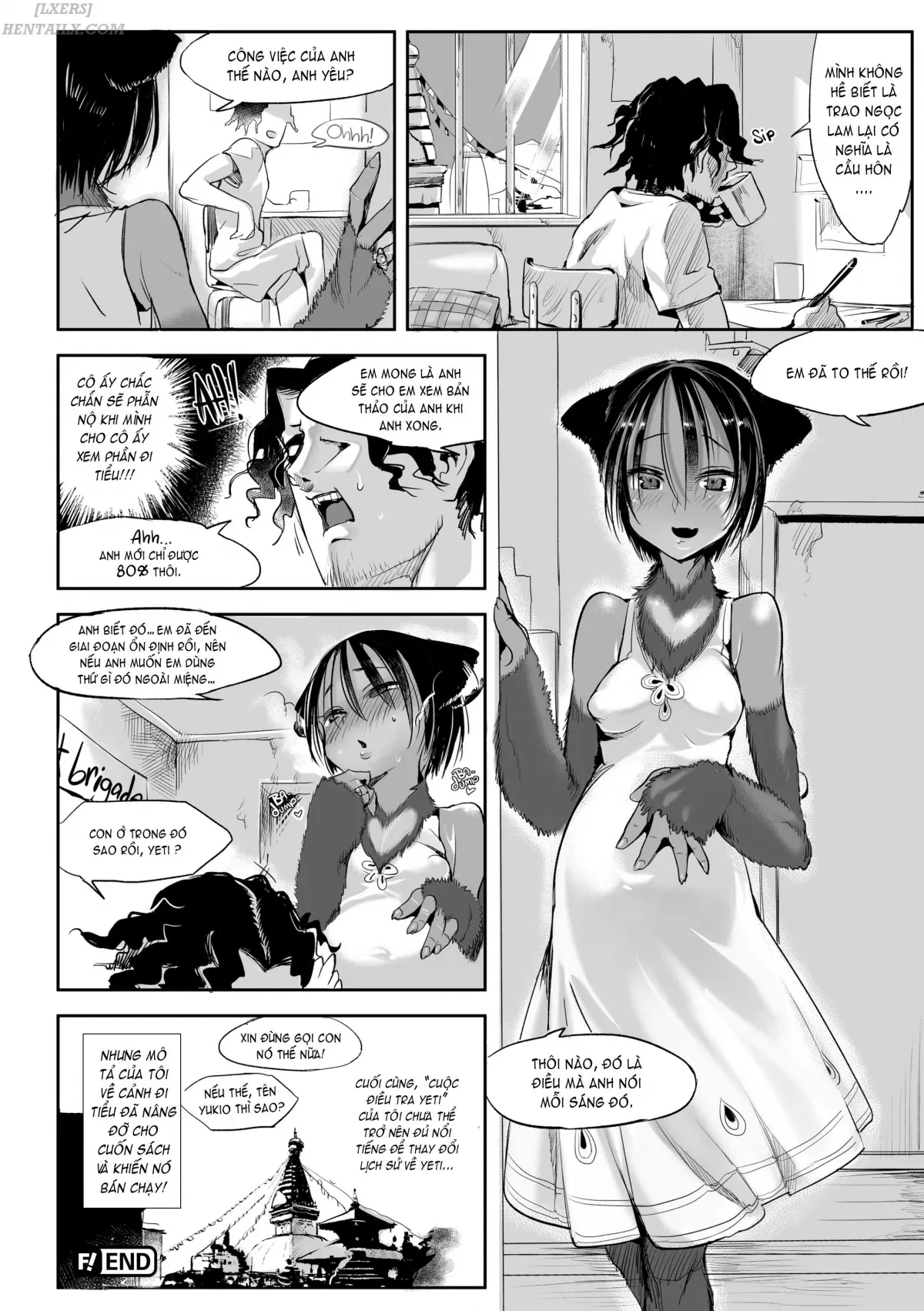 HentaiVN.net - Ảnh 32 - Does This Strange Body Please You? - Chap 8