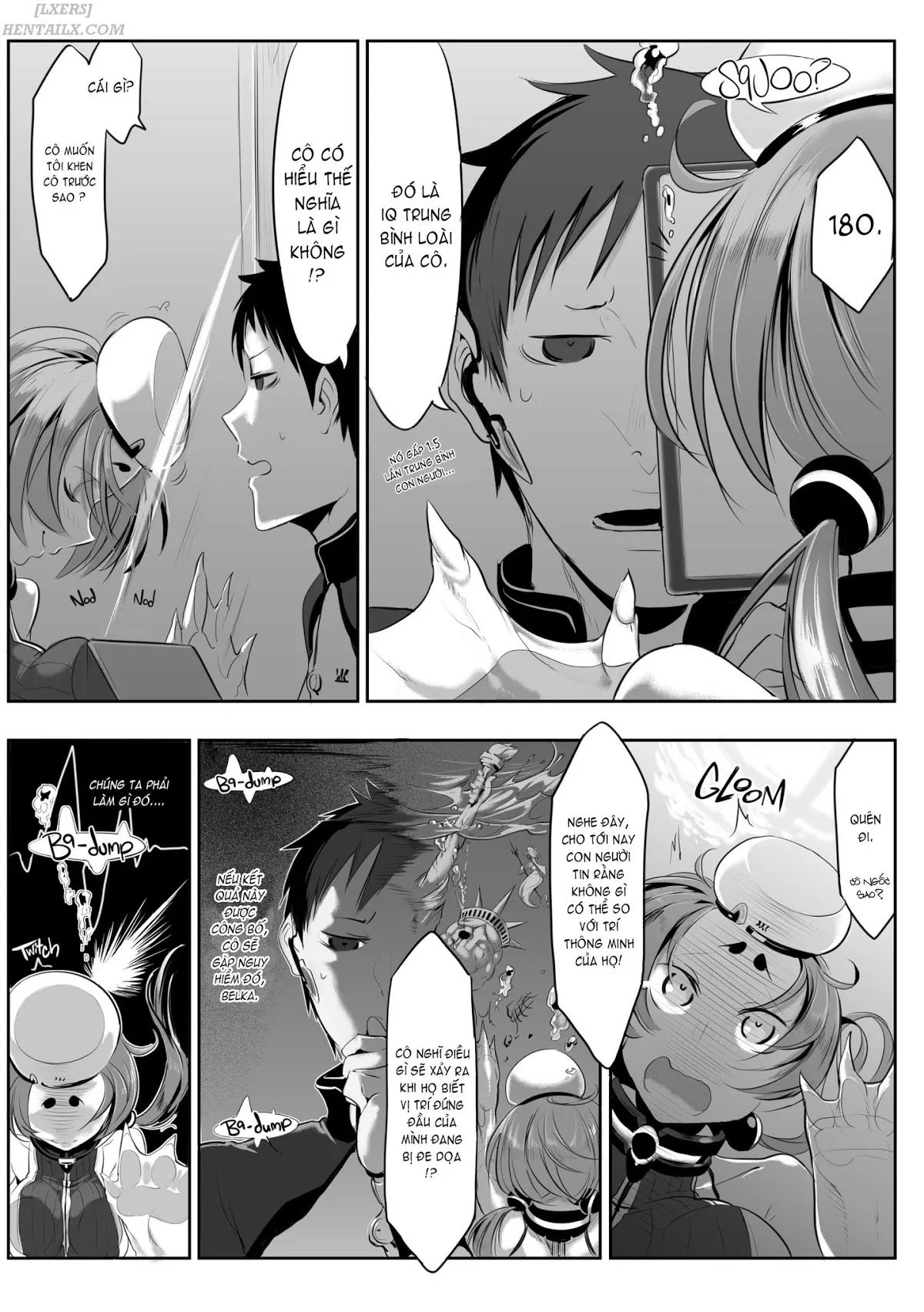 HentaiVN.net - Ảnh 27 - Does This Strange Body Please You? - Chap 9