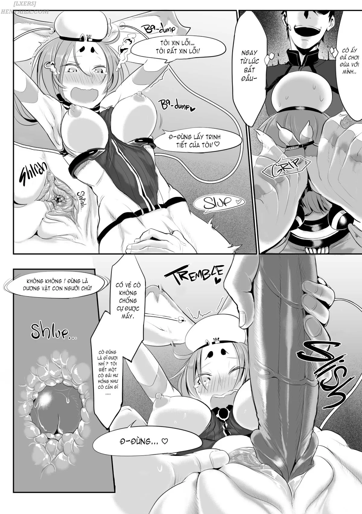 HentaiVN.net - Ảnh 38 - Does This Strange Body Please You? - Chap 9