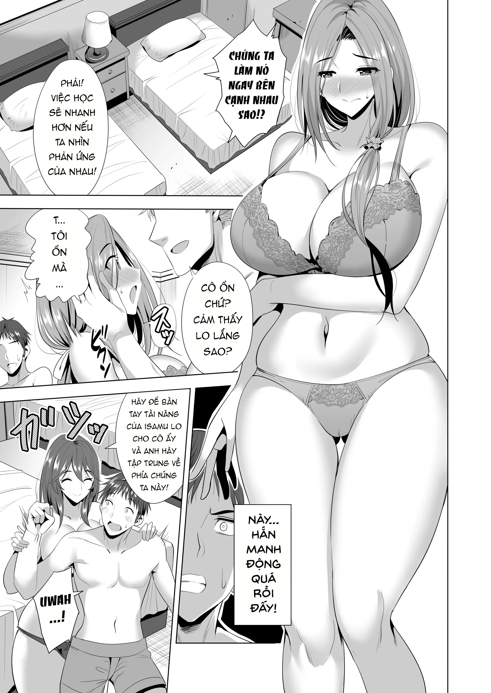 HentaiVN.net - Ảnh 18 - (Aburi Saamon Maru) Swapping Koushuu [Part 1] [スワッピング講習] - Oneshot