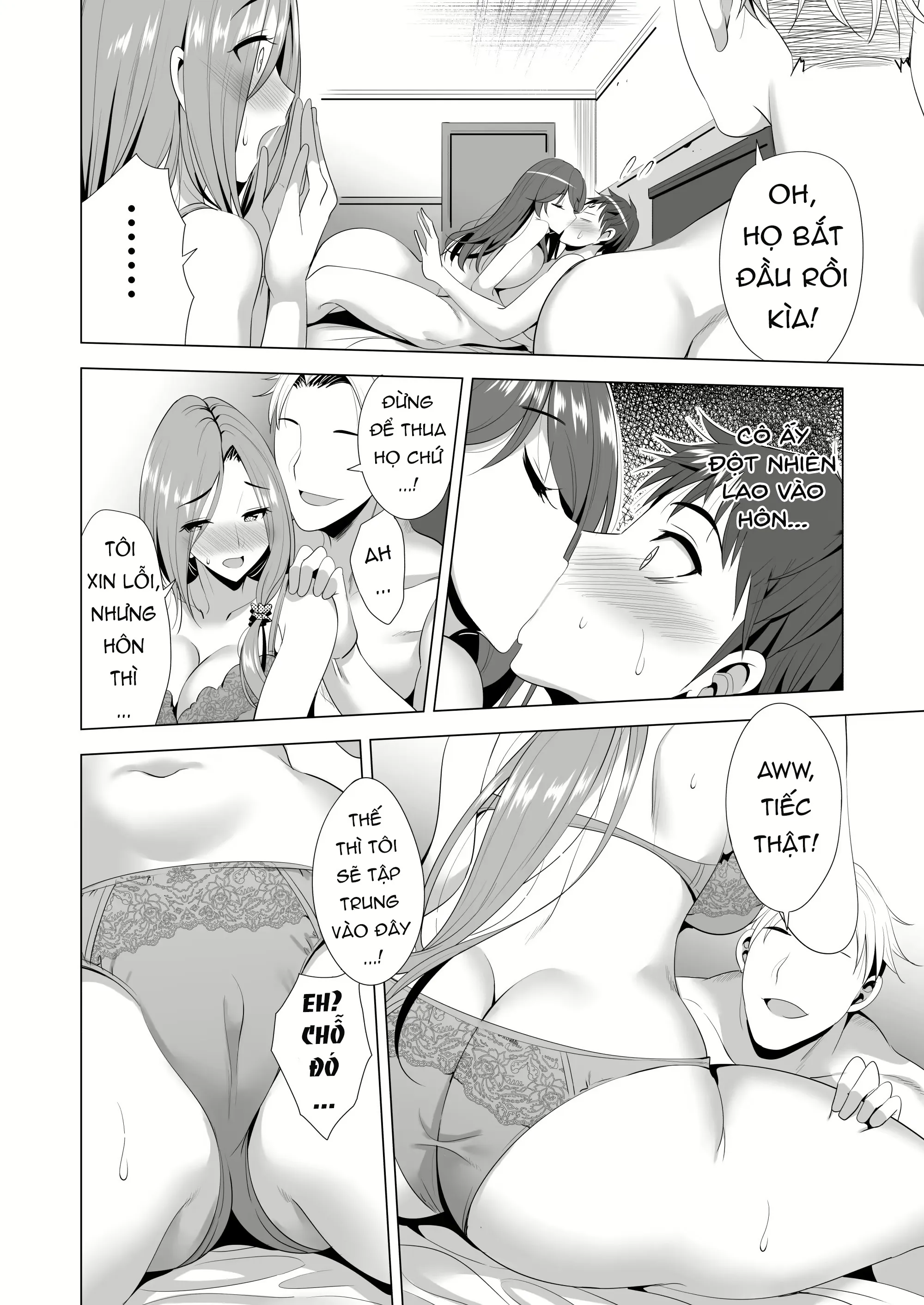 HentaiVN.net - Ảnh 19 - (Aburi Saamon Maru) Swapping Koushuu [Part 1] [スワッピング講習] - Oneshot