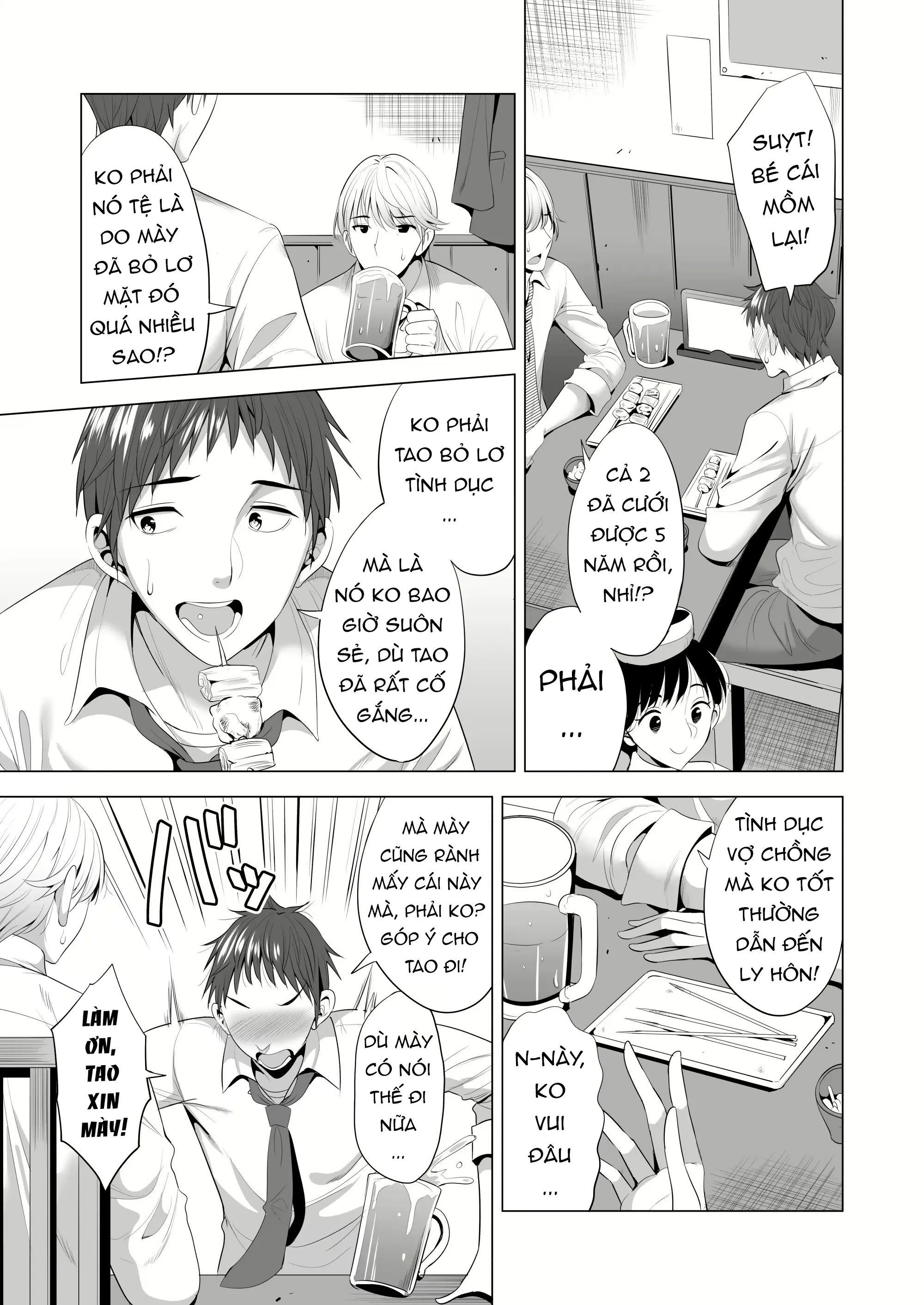 HentaiVN.net - Ảnh 6 - (Aburi Saamon Maru) Swapping Koushuu [Part 1] [スワッピング講習] - Oneshot