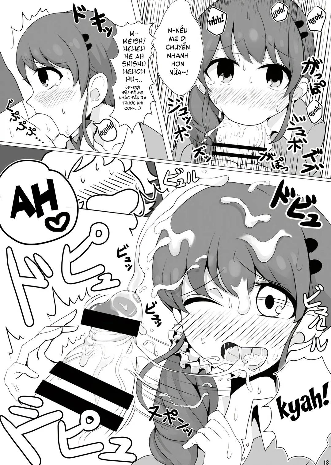 HentaiVN.net - Ảnh 14 - Bà mẹ idol [Ringo Mama No Ero Hon] - Oneshot