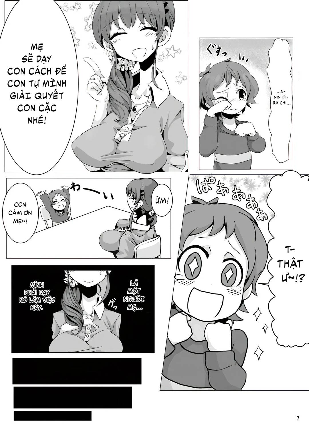 HentaiVN.net - Ảnh 9 - Bà mẹ idol [Ringo Mama No Ero Hon] - Oneshot