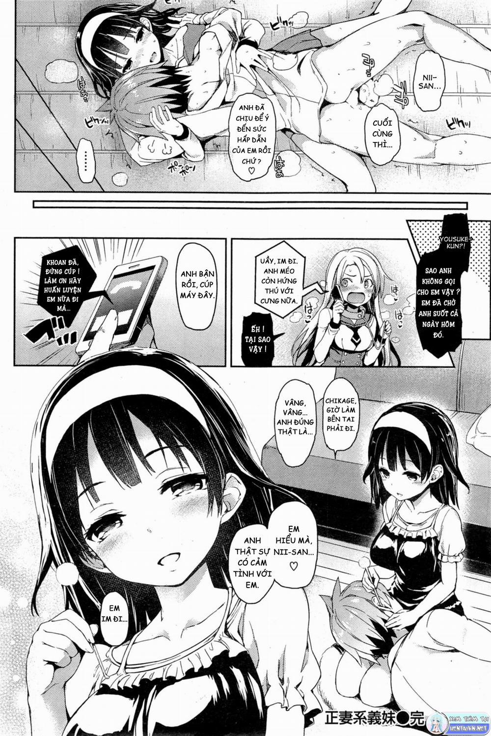 HentaiVN.net - Ảnh 16 - Đứa Em Gái Cùng Cha Khác Mẹ [Seisaikei Imouto; My Step-sister; My Stepsister, The Housewife Material] - Oneshot