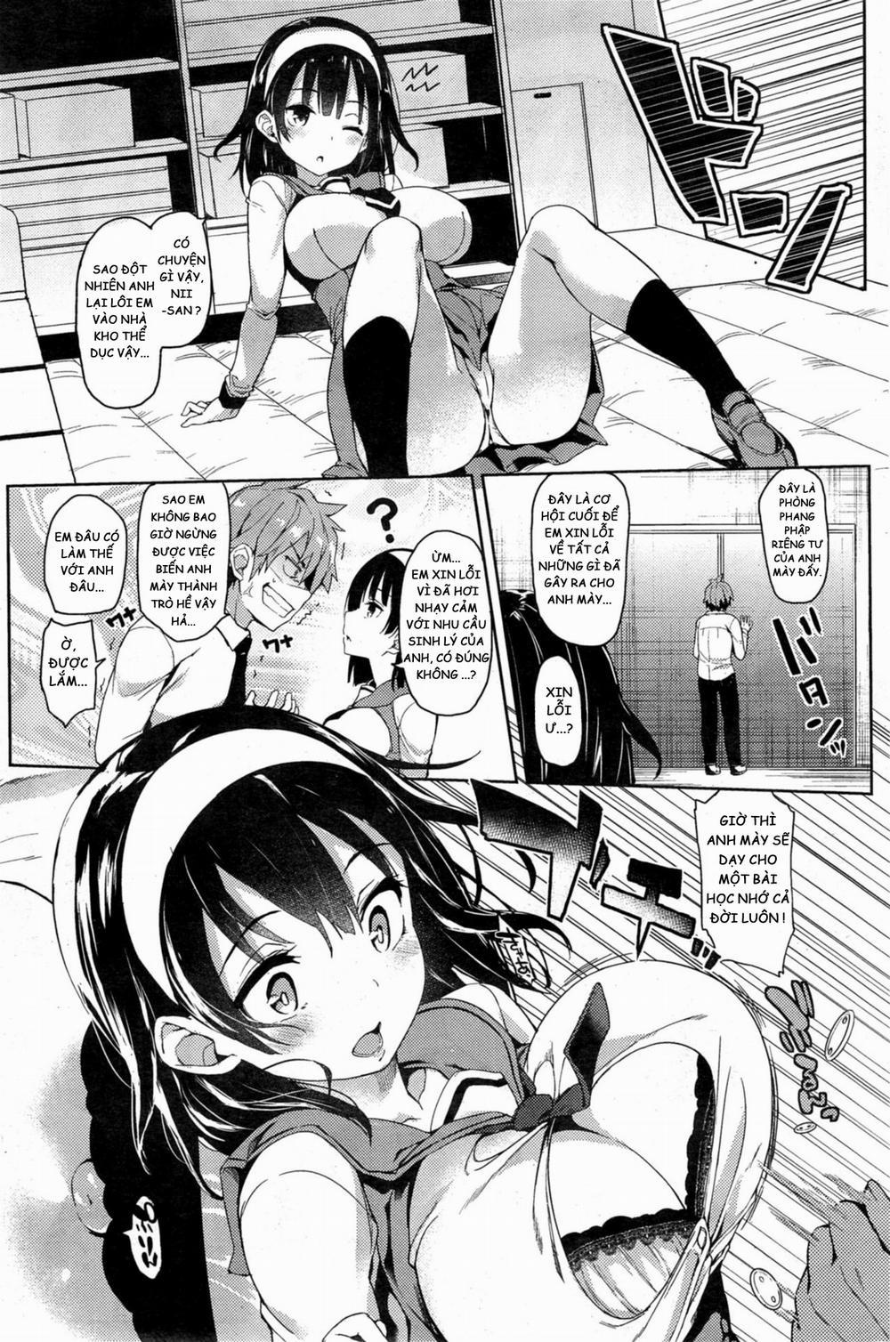 HentaiVN.net - Ảnh 3 - Đứa Em Gái Cùng Cha Khác Mẹ [Seisaikei Imouto; My Step-sister; My Stepsister, The Housewife Material] - Oneshot
