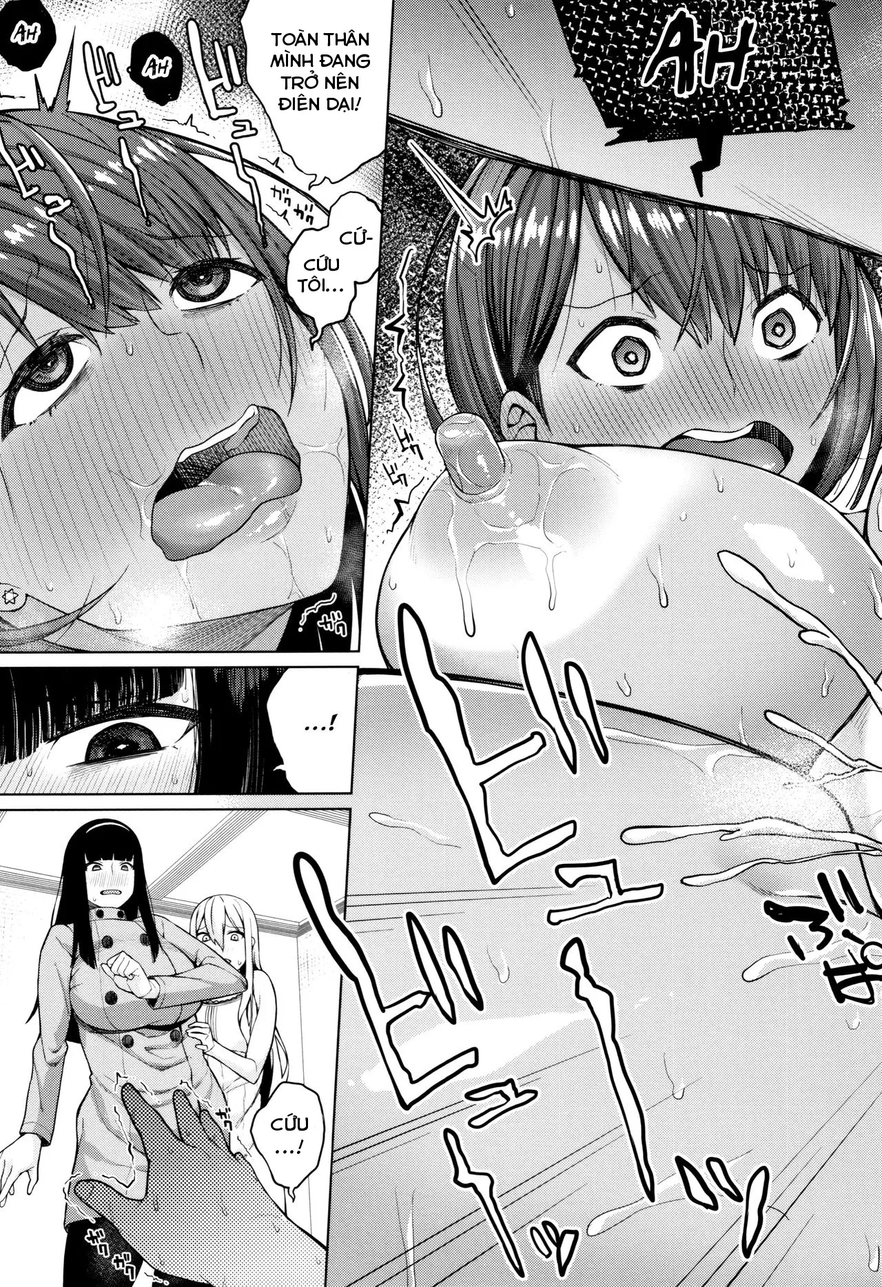 HentaiVN.net - Ảnh 30 - Oshini Yowai Onna [Bị kẹt trong thang máy] - Chap 1