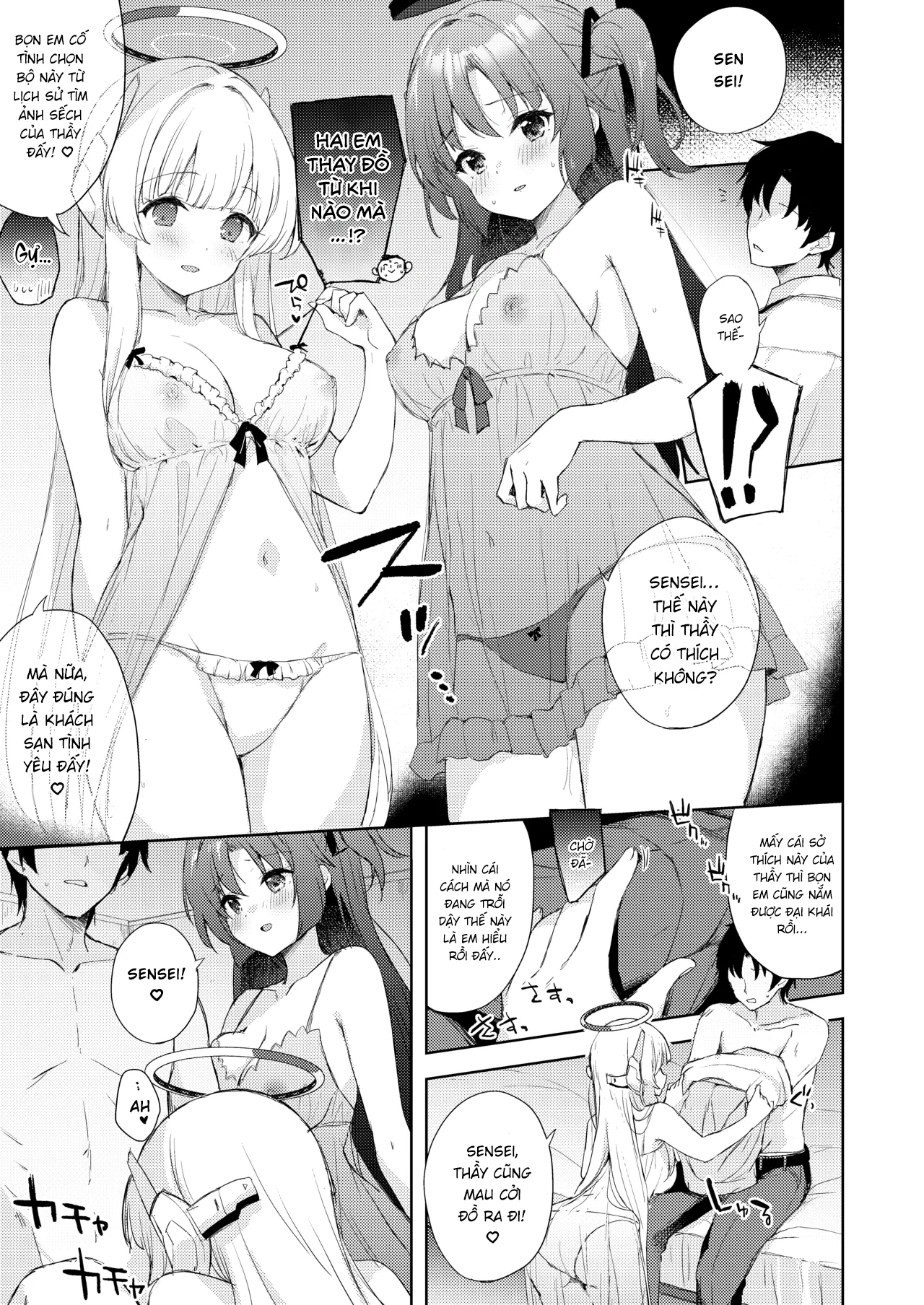 HentaiVN.net - Ảnh 5 - Blue_Translucency (Blue Archive) - One shot khô dái chịch 2/4 seminar