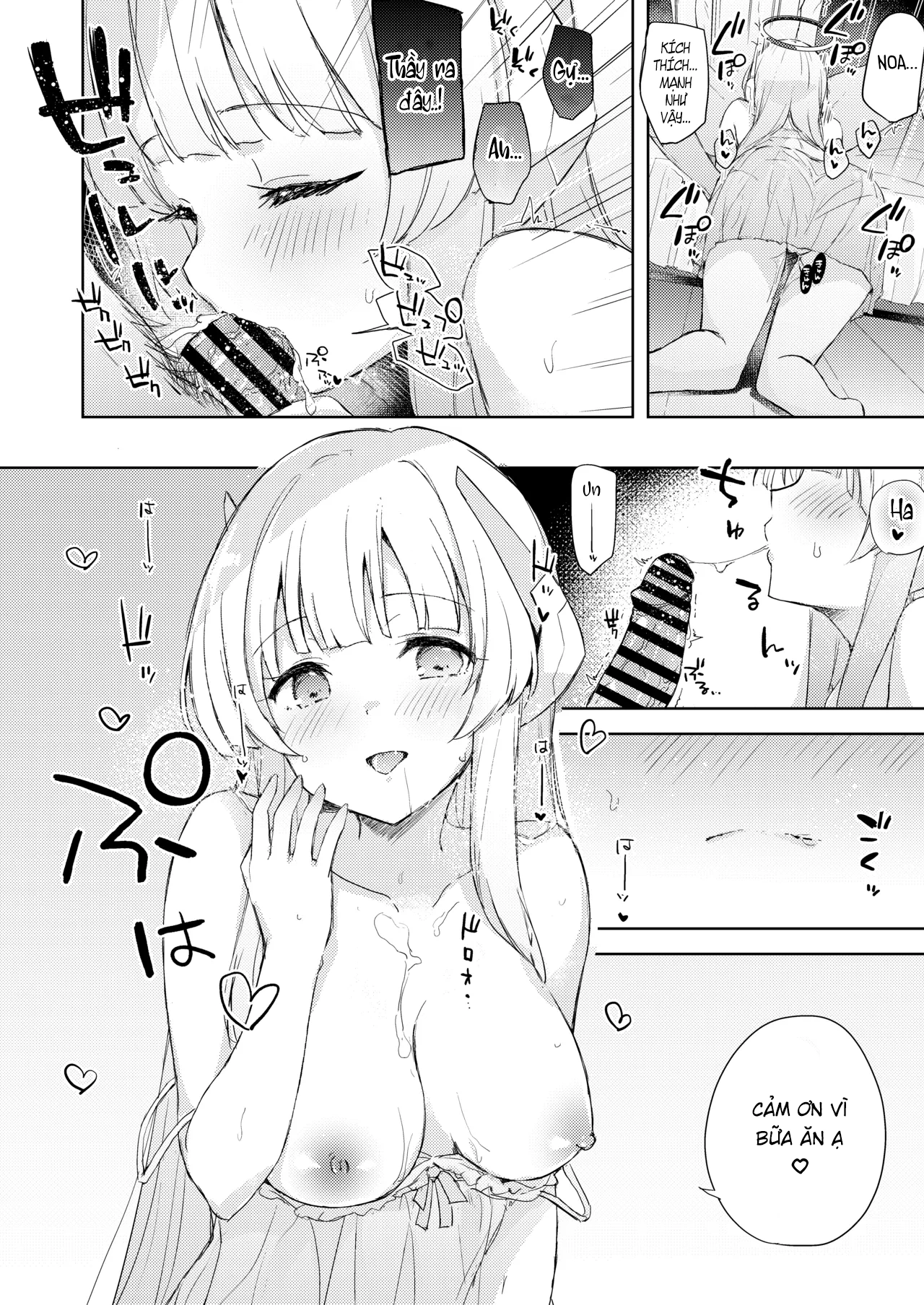 HentaiVN.net - Ảnh 8 - Blue_Translucency (Blue Archive) - One shot khô dái chịch 2/4 seminar