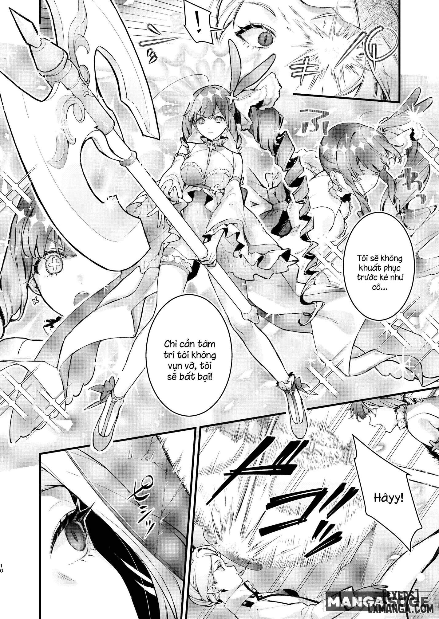 HentaiVN.net - Ảnh 10 - Magical girl's last day - Oneshot